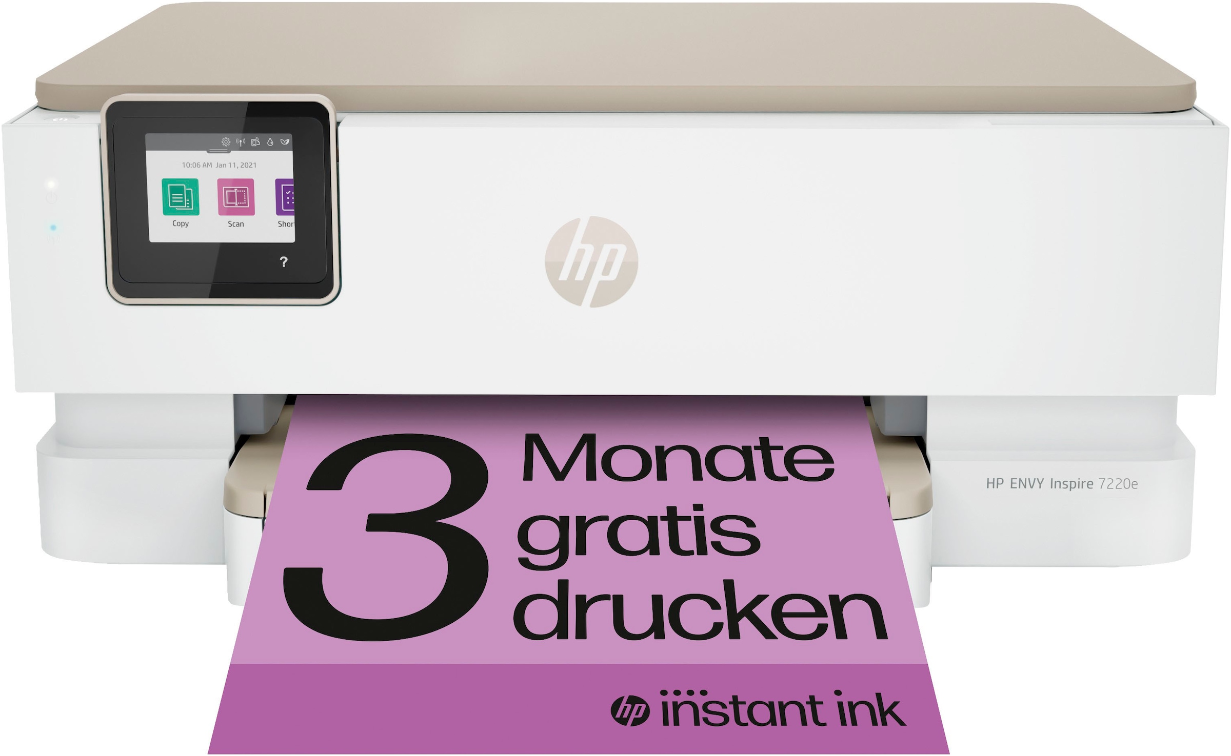 HP Multifunktionsdrucker »Envy Inspire 7220e«, Mit HP Instant Ink 3 Probemonate gratis drucken