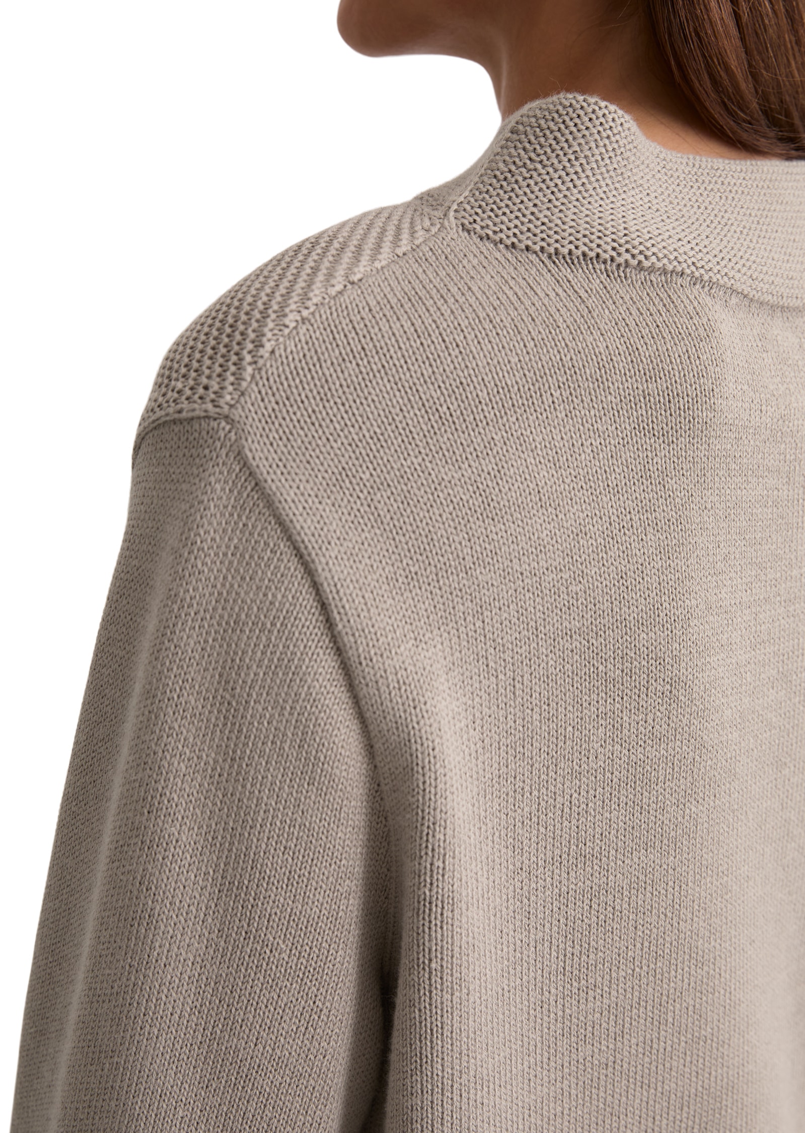 Marc O'Polo Stehkragenpullover »aus Organic Cotton«