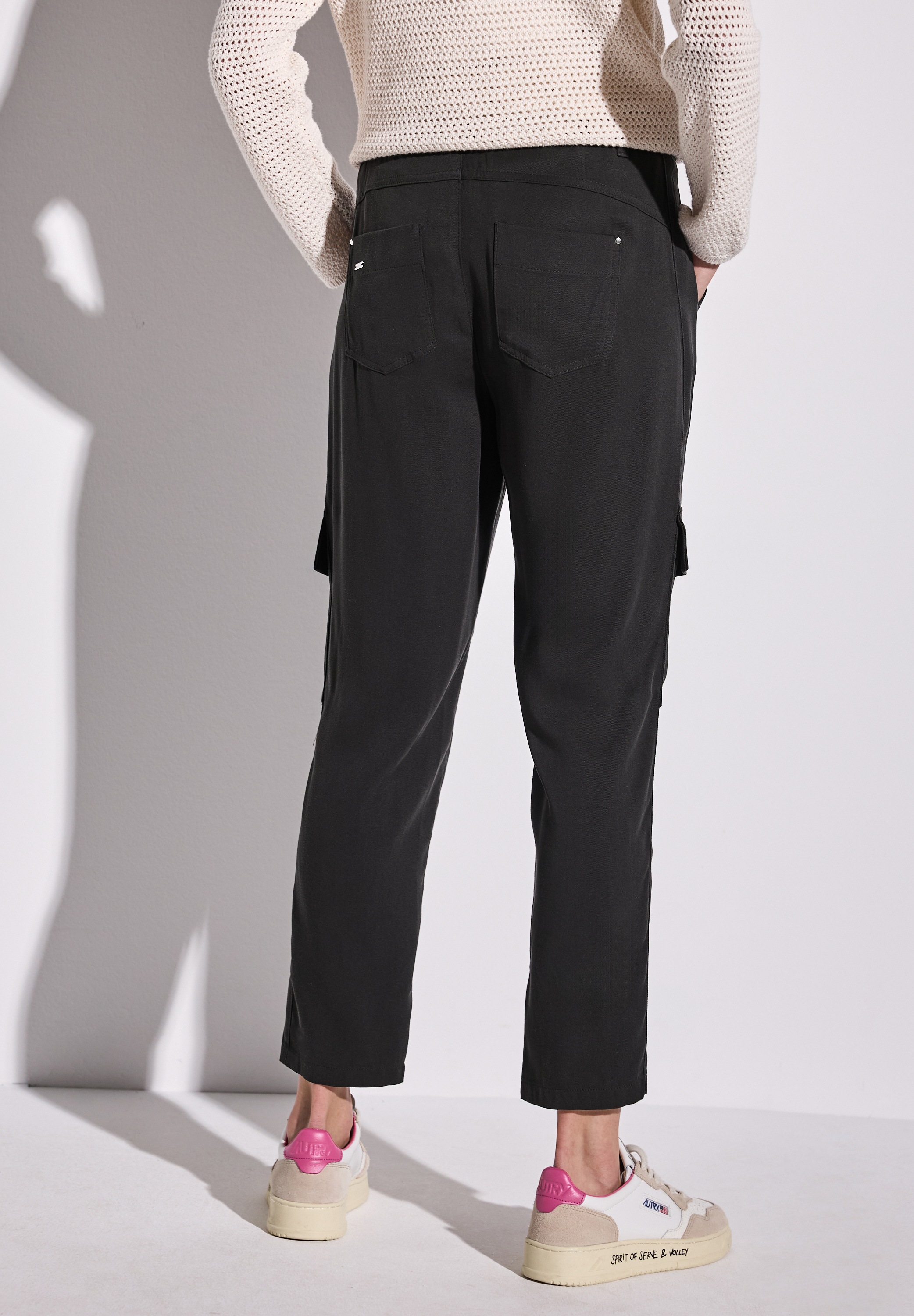 STREET ONE Cargohose, aus Lyocell günstig online kaufen