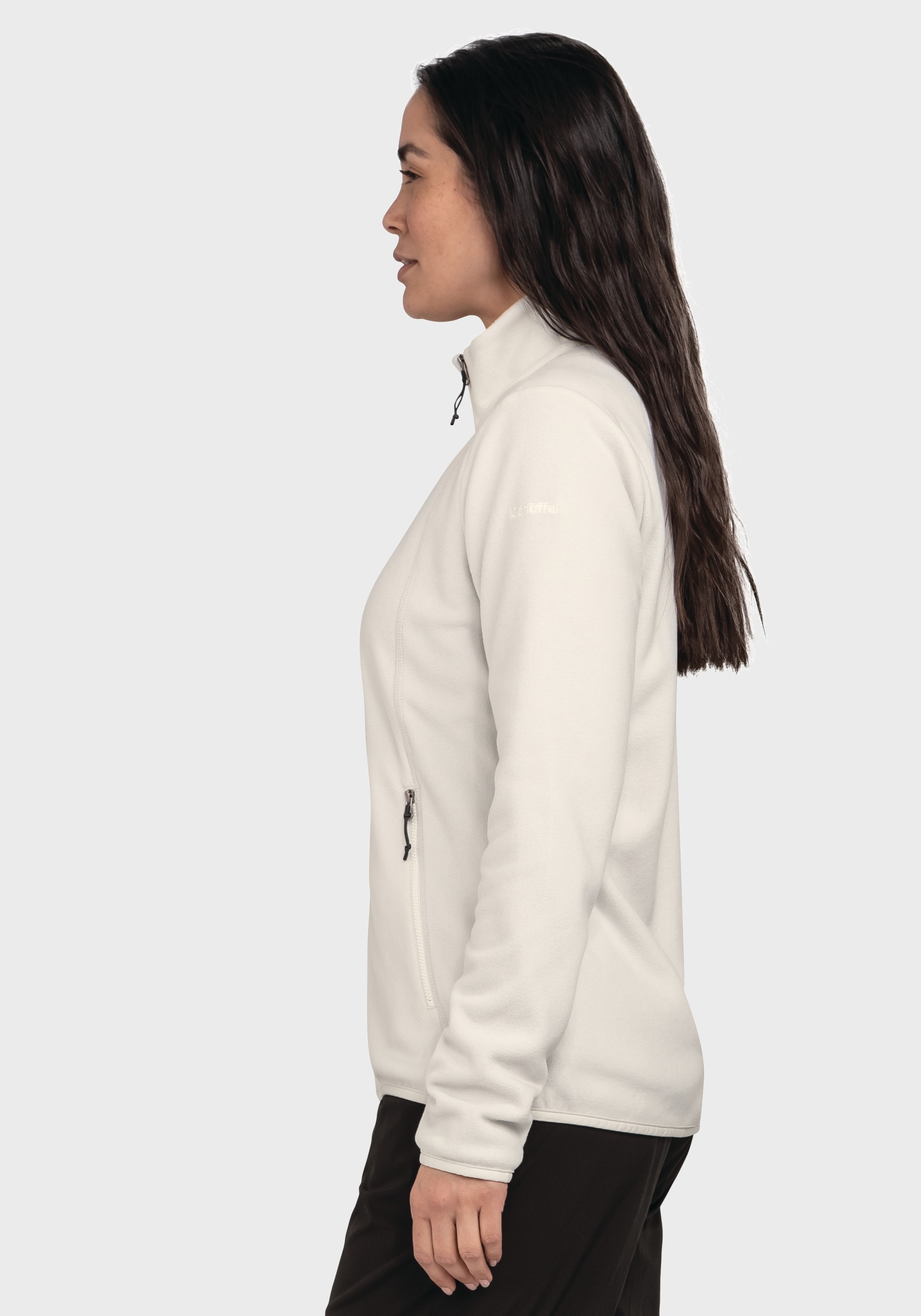 Schöffel Fleecejacke »Hiking Fleece Jk Style Ash WMS«, ohne Kapuze