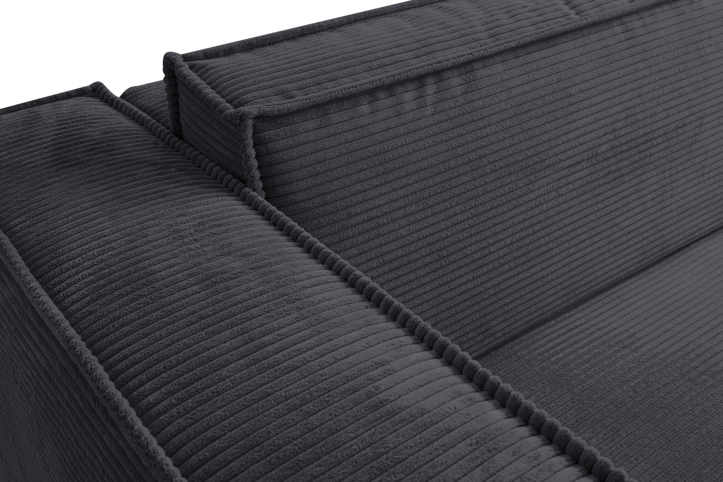 WERK2 Schlafsofa »Memo Kansas Breite 252cm, mit extragroßer Liegefläche 202x152cm«