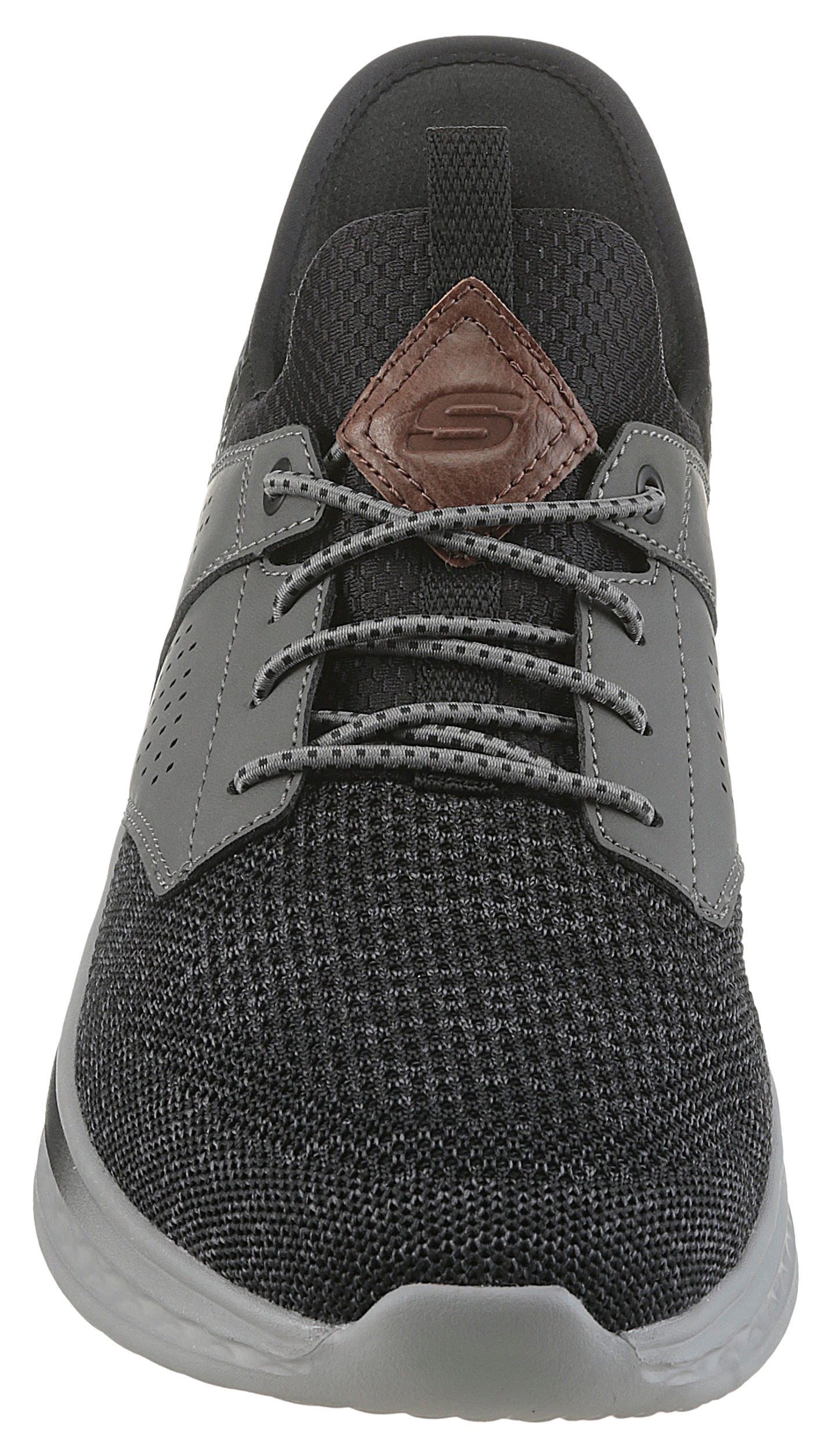 Skechers Slade-Caster Slip-On Sneaker Black/Grey 3