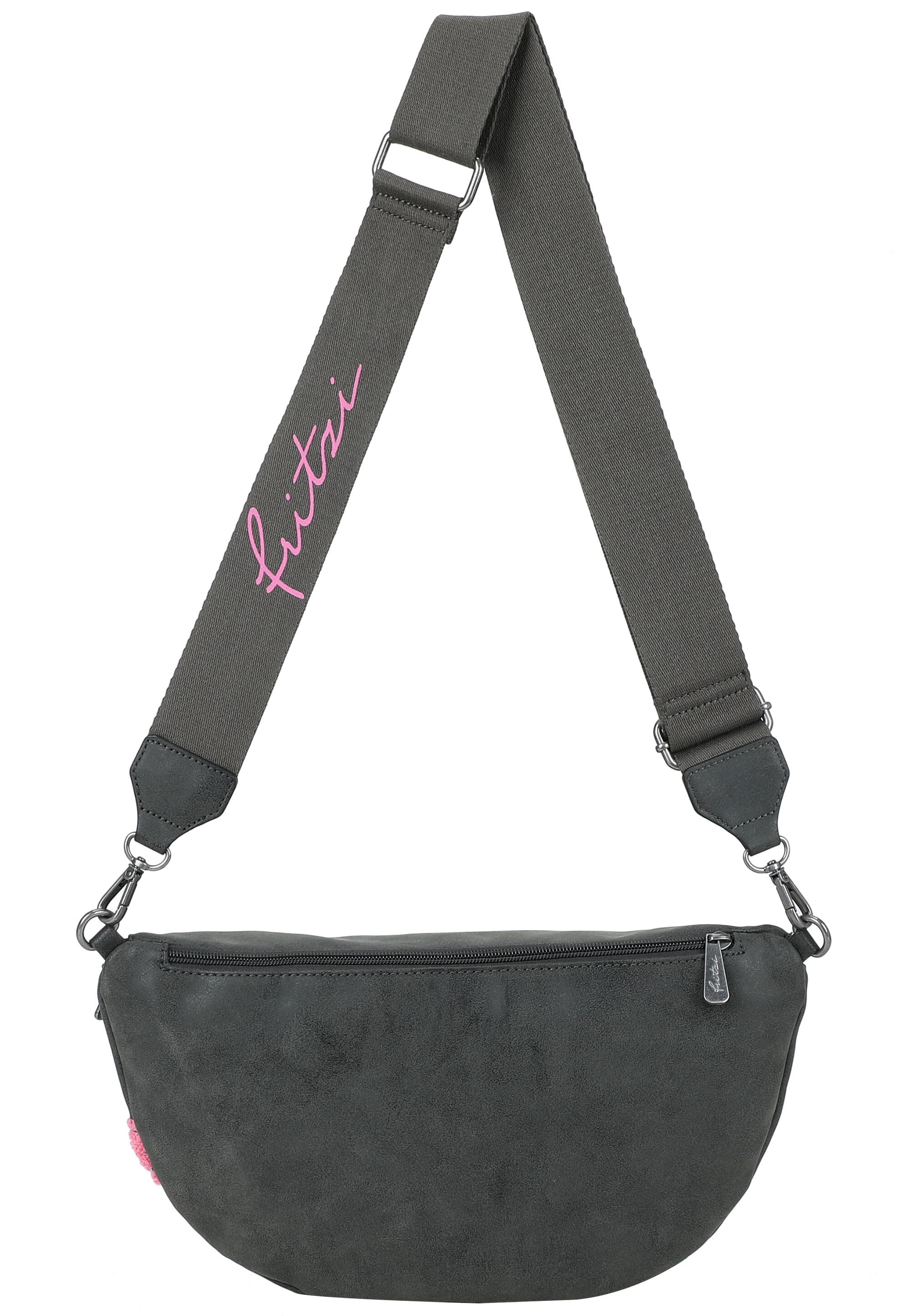 Fritzi aus Preußen Umhängetasche »Bum Bag Big Limited Multi Smile« mit Webbing-Schultergurt