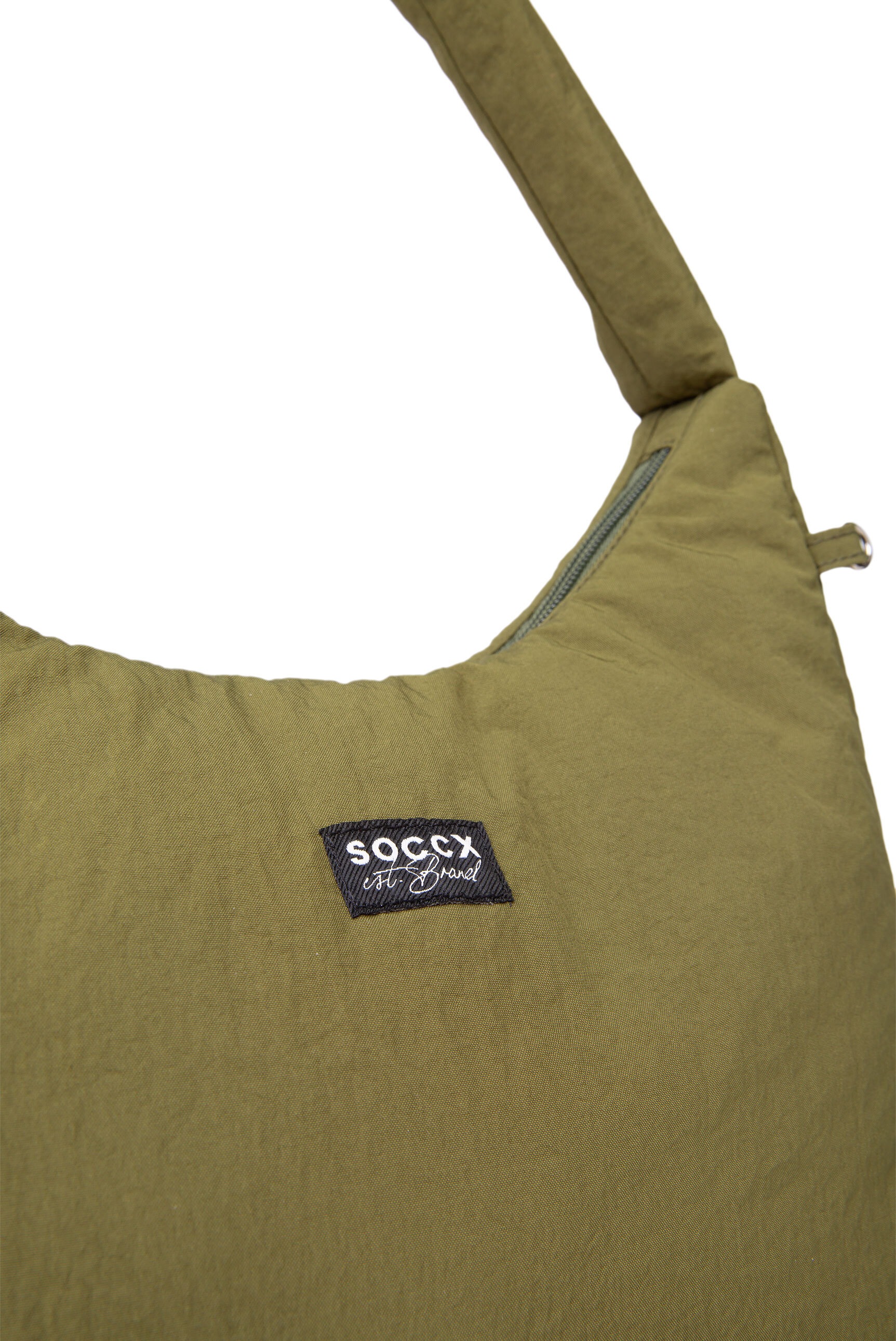 SOCCX Schultertasche, mit Seitenfächern