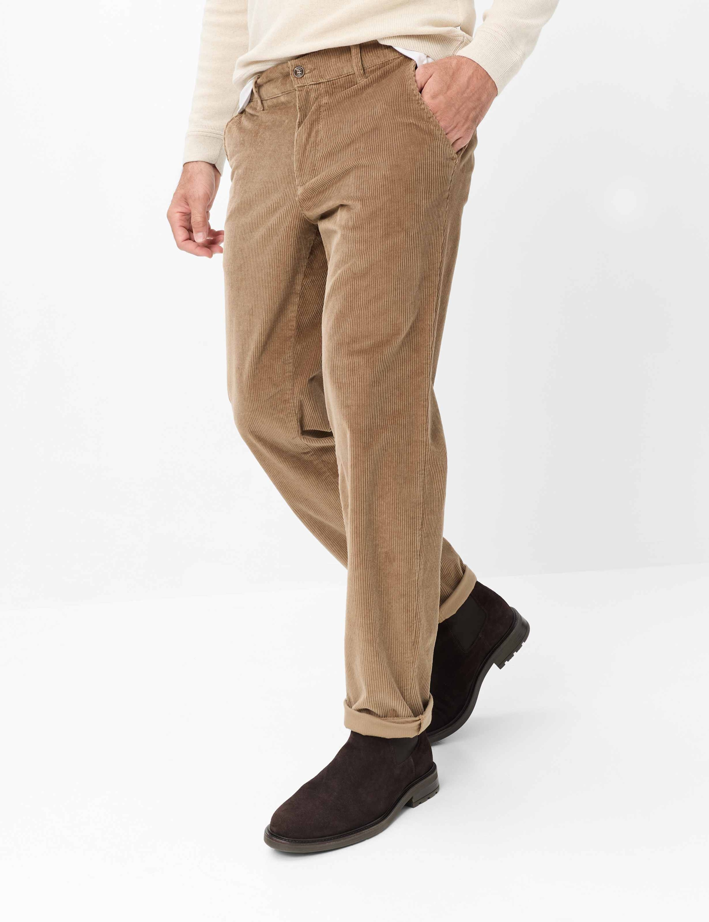 EUREX by BRAX Chinohose »Style THILO«  Cord: Flatfronthose im Regular Fit