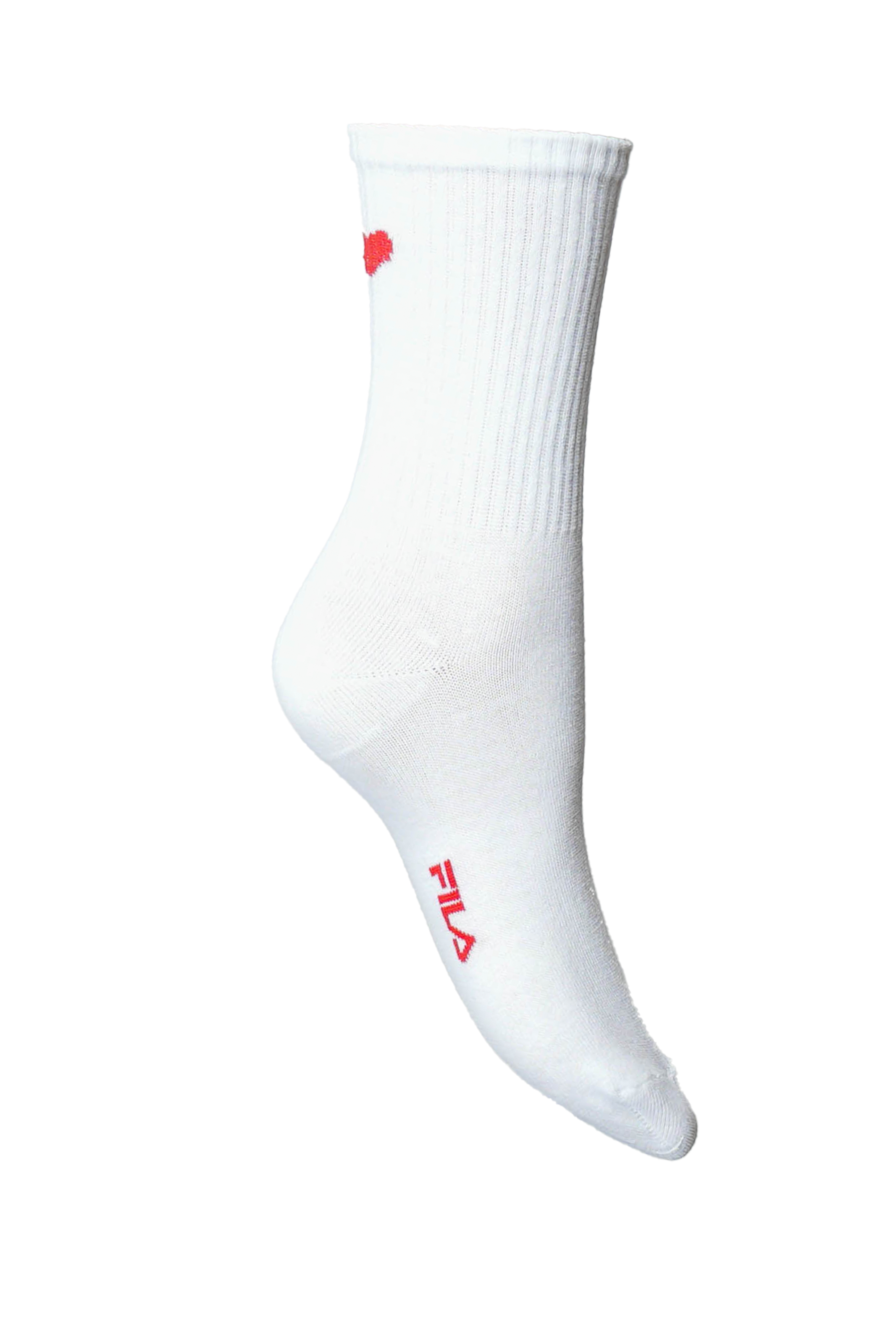 Fila Socken »WOMAN LIFESTYLE NORMAL PLAIN SOCKS« mit Herzdesign