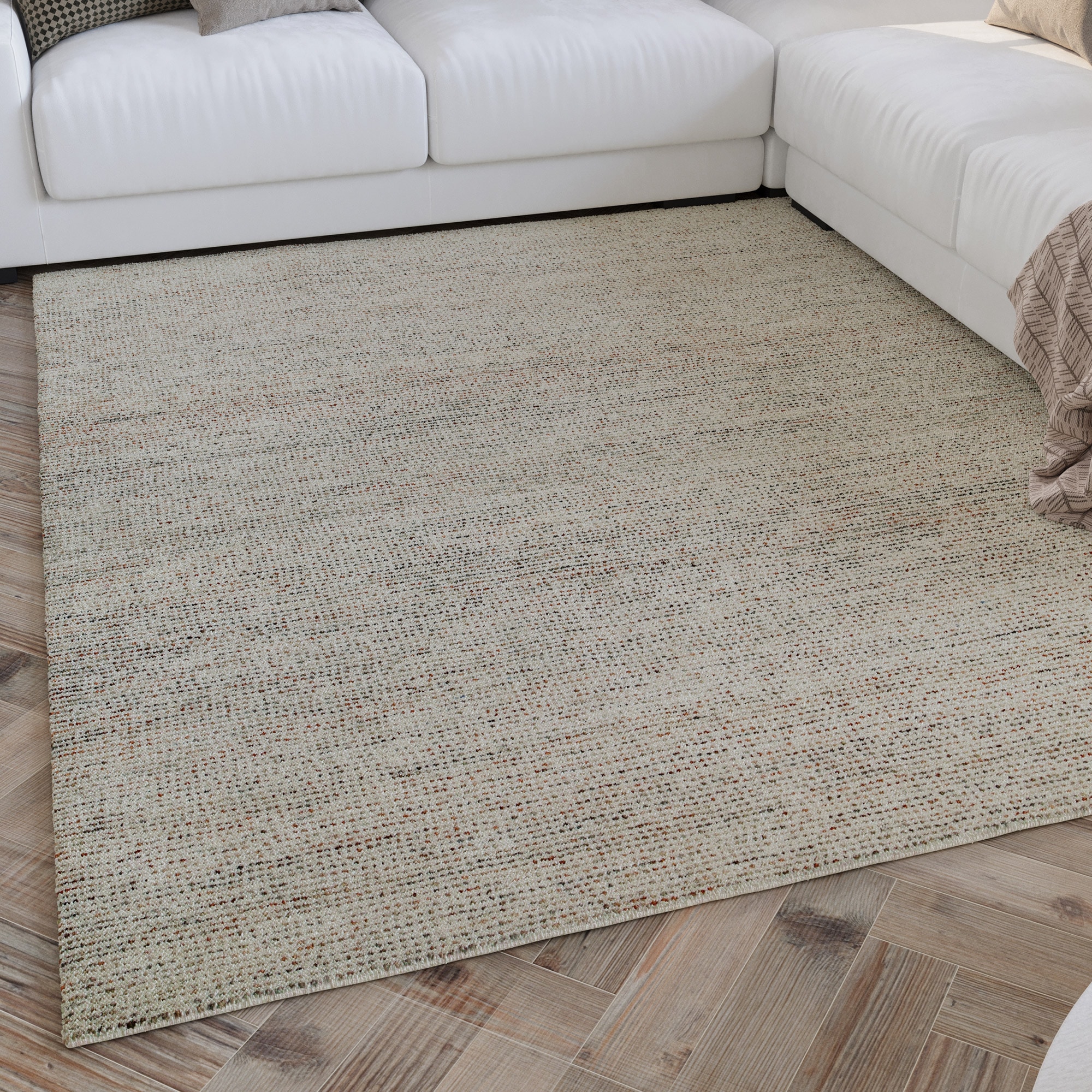 Wecon home "Hamptons THIRTYTWO" rechteckig 15 mm Höhe Läufer, Kurzflor, Wohnzimmer, Schlafzimmer, elegant, robust, Linien