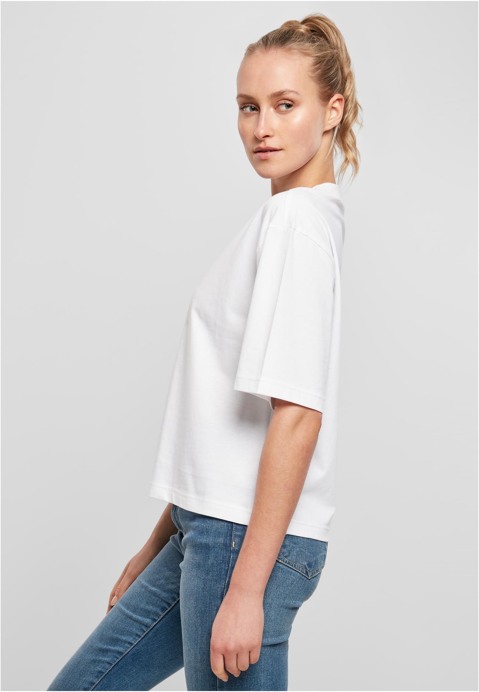 URBAN CLASSICS T-Shirt »Damen Ladies (1 bestellen Oversized Tee«, online BAUR | tlg.) Organic