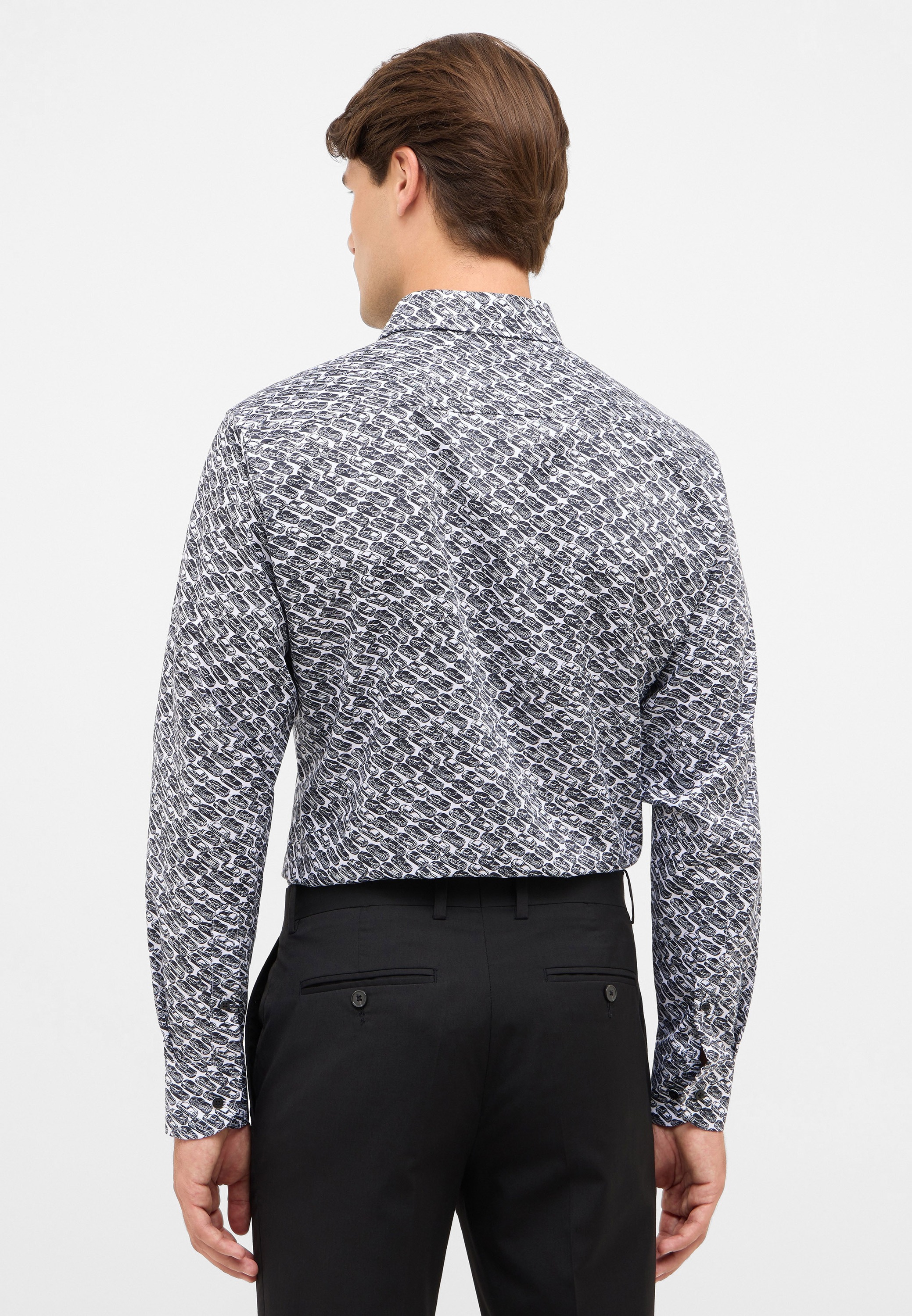 Eterna Langarmhemd "SLIM FIT", NON IRON (bügelfrei) günstig online kaufen
