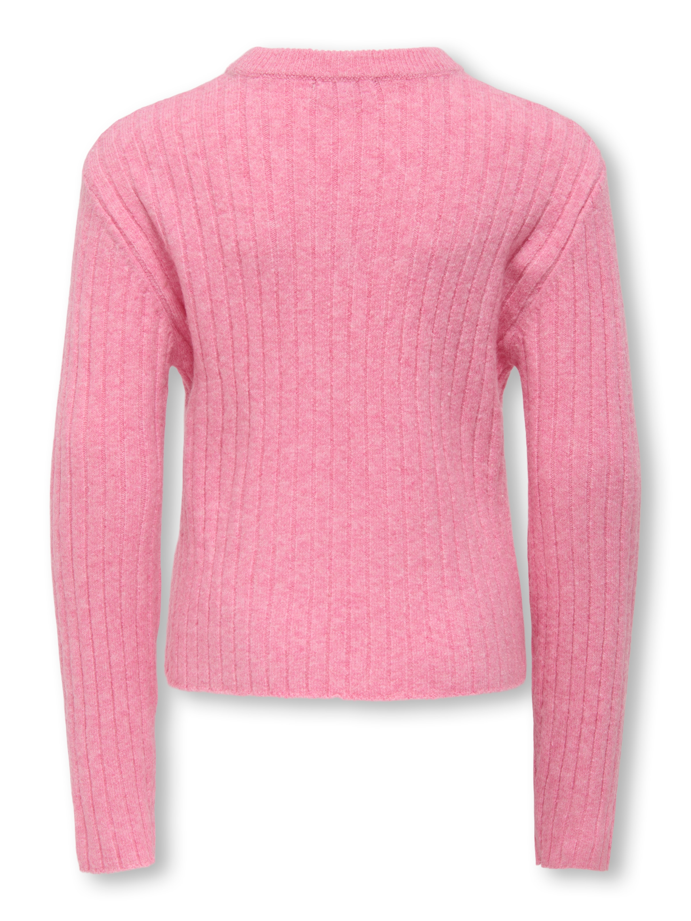 KIDS ONLY Strickpullover »KOGJEANETT LIFE LS RIB O-NECK CP KNT«