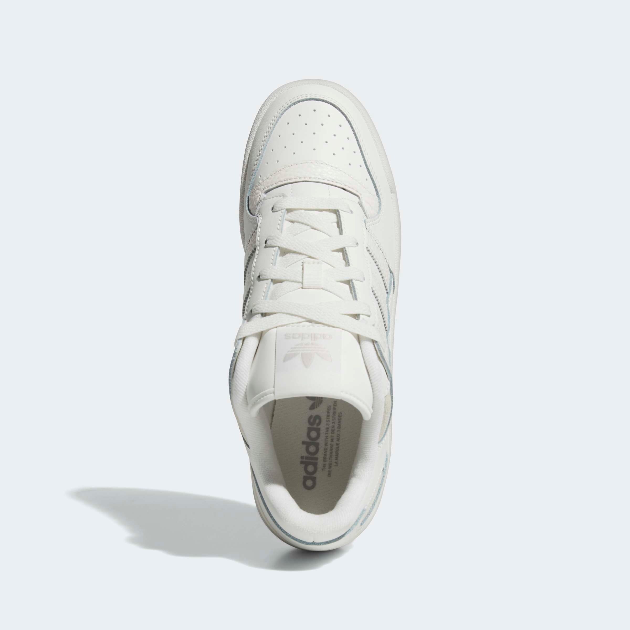 Sneaker ADIDAS ORIGINALS "FORUM LOW CL", Herren, Gr. 37, weiß (core weiß, cloud weiß, grau one), Baumwolle, Schuhe Sneaker 3