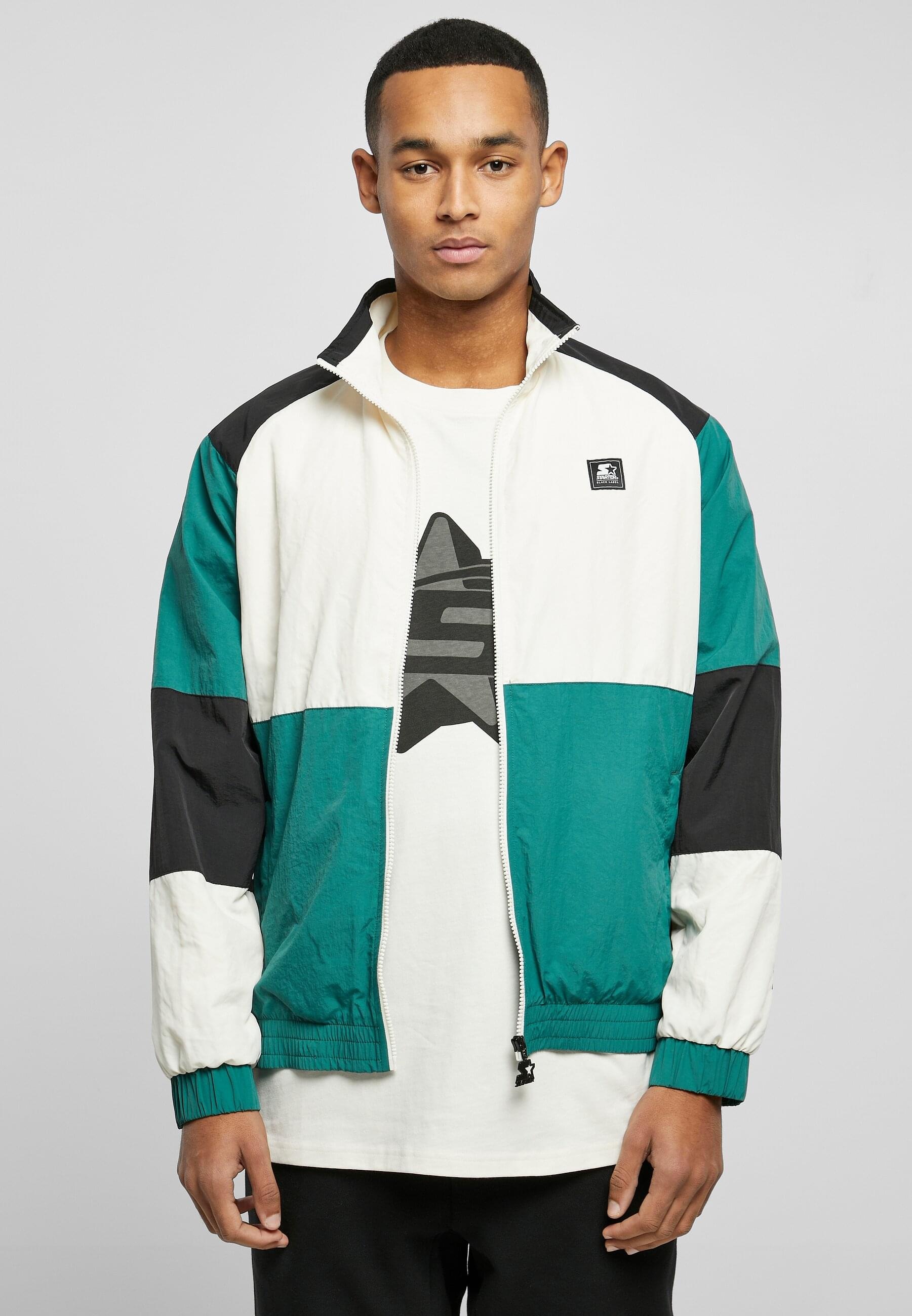 Starter Black Label Allwetterjacke »Starter Black Label Herren Starter Color Block Retro Jacket«, (1 St.), ohne Kapuze