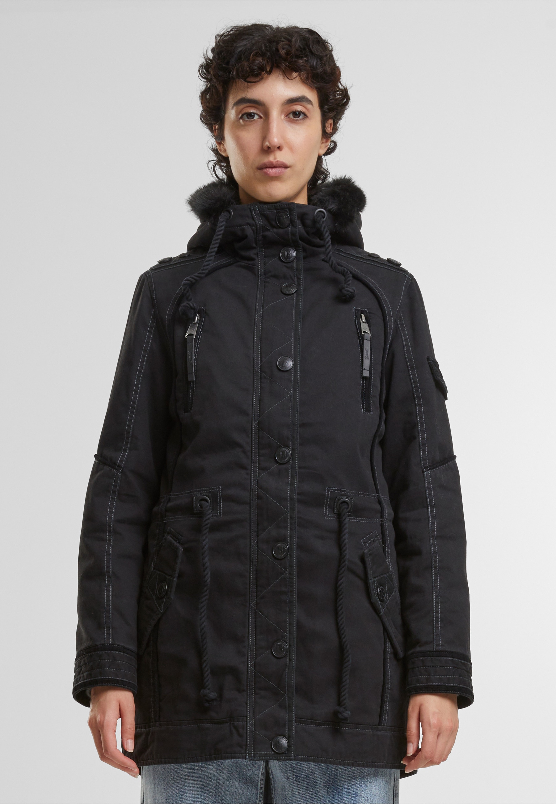 Brandit Parka »Brandit Brandit Women Emma Winterparka« 1 Stk. tlg. mit Kapuze