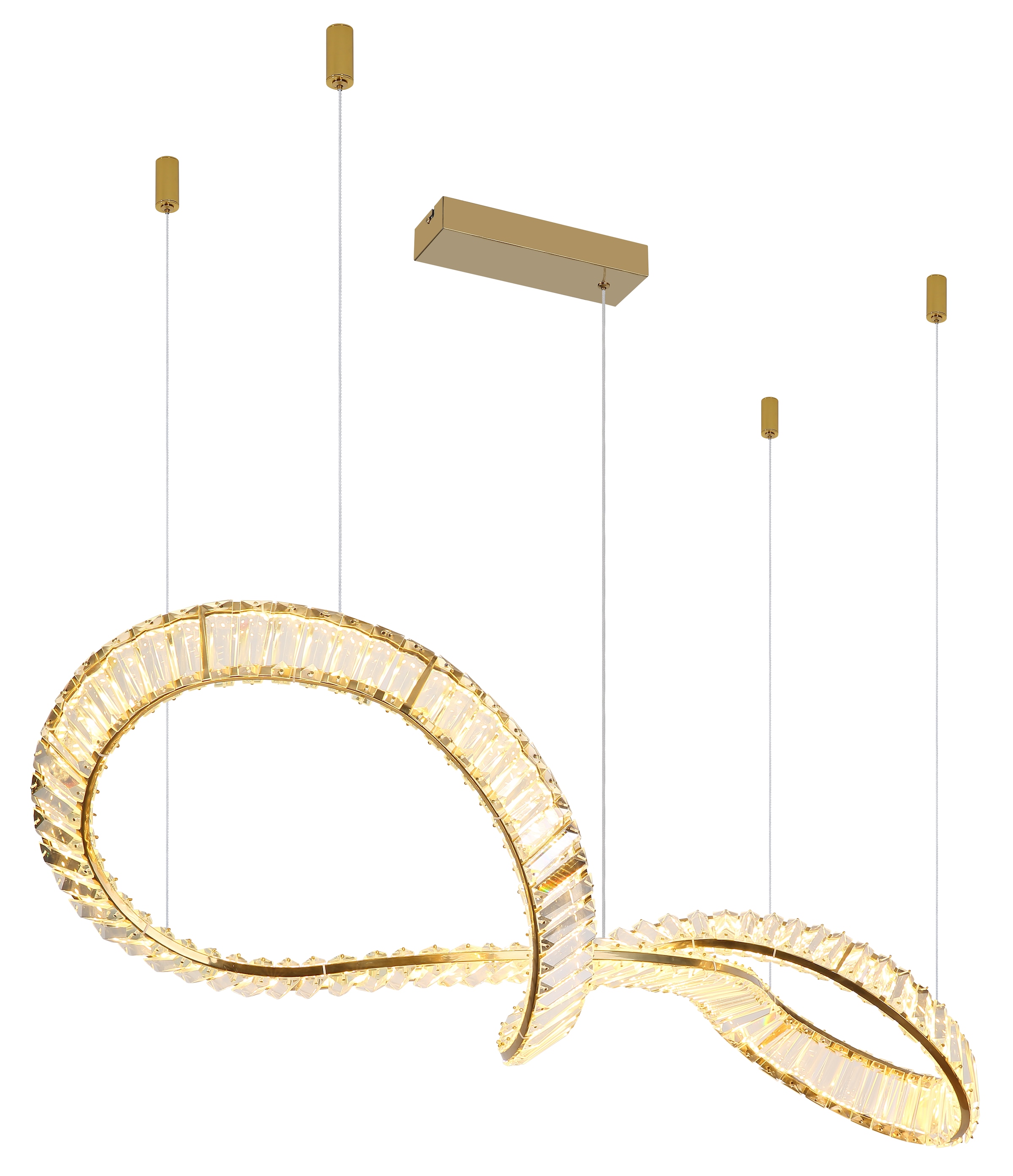 GLOBO LIGHTING Hängeleuchte »NEIL« LED-Modul 1 Stk. warmweiß - kaltweiß Hängelampe Esszimmer-Leuchte Esstischleuchte Wohnzimmer