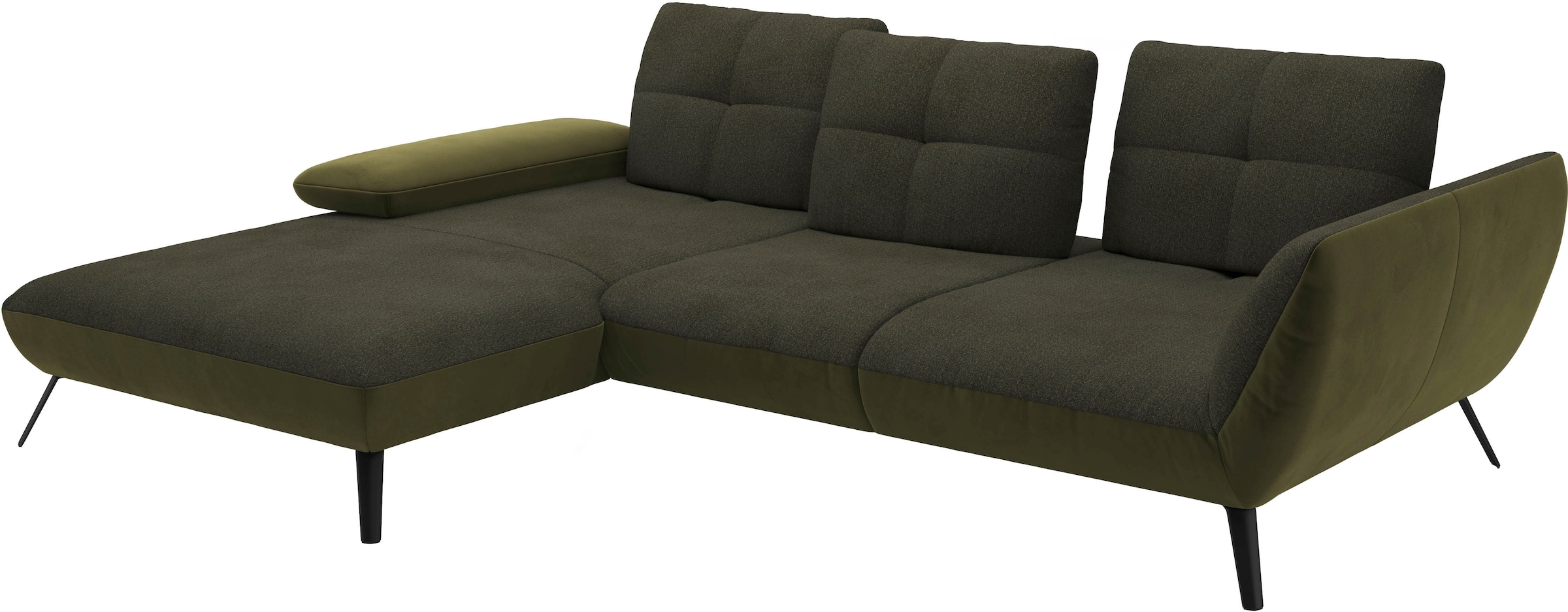Places of Style Ecksofa »Mikado L-Form«, inkl. Sitztiefenverstellung und Armteilverstellung