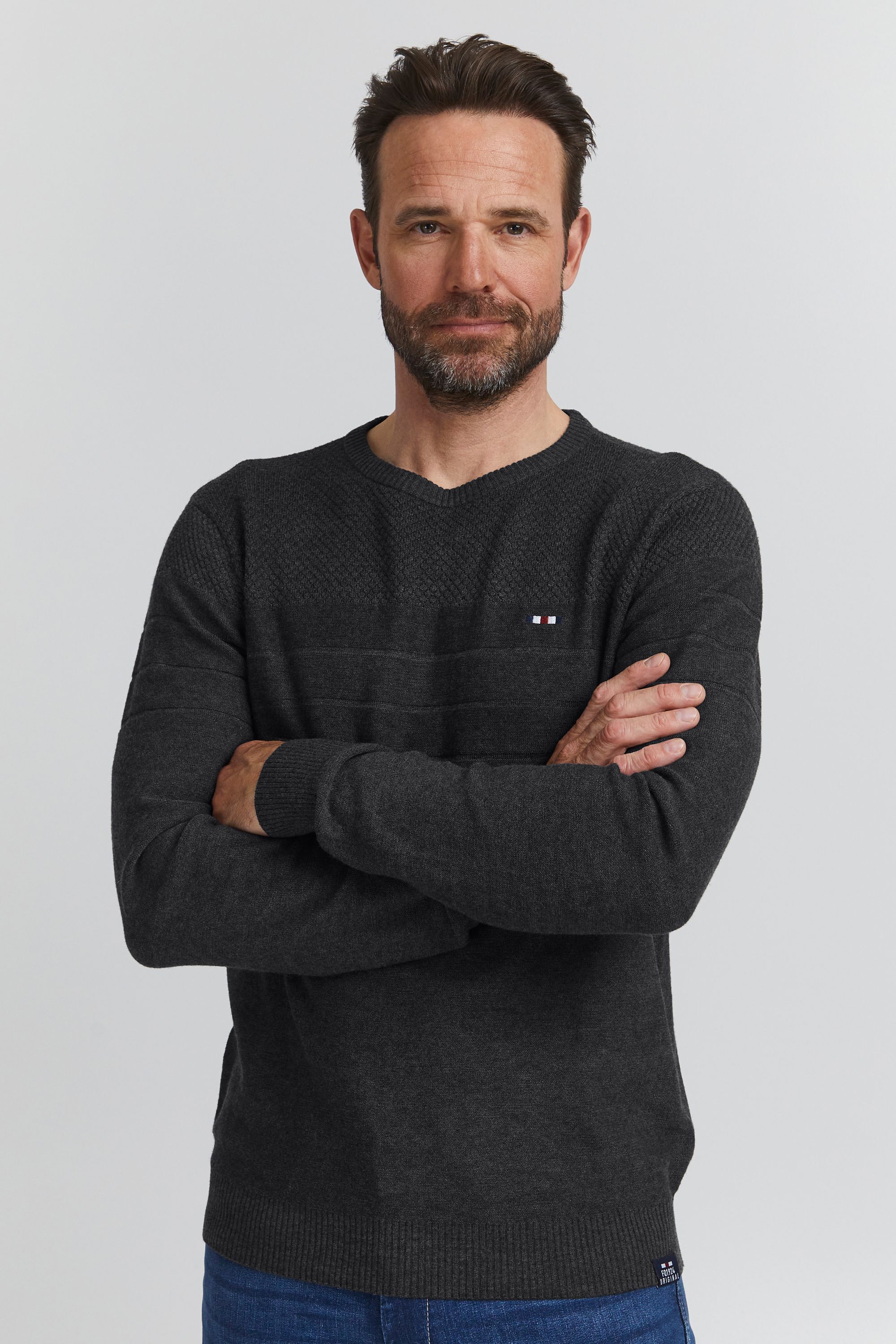 Thumbnail - FQ1924 Rundhalspullover "Strickrundhalspullov FQSaban"