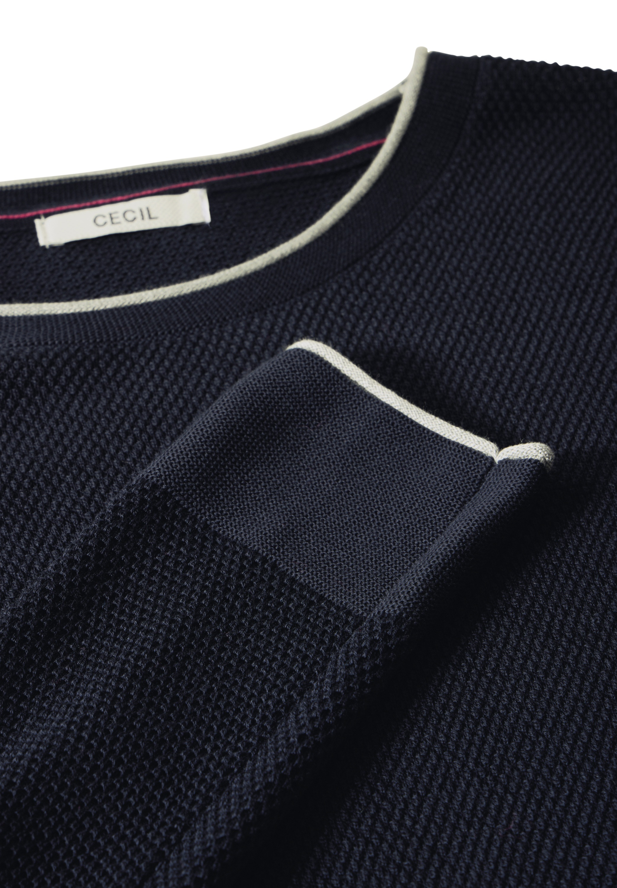 Cecil Strickpullover, im soften Baumwoll-Mix