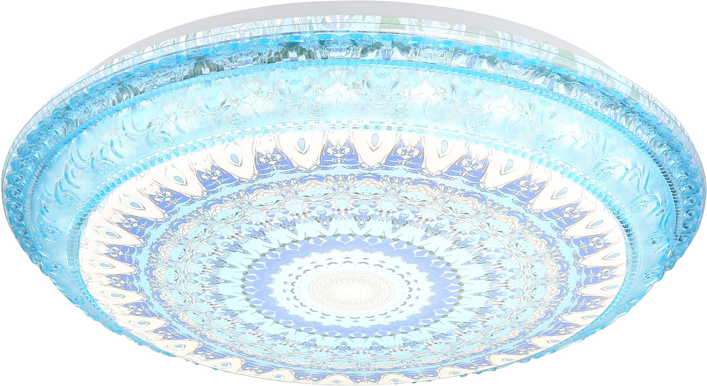 GLOBO LIGHTING LED Deckenleuchte »LAZARO« LED-Modul 1 Stk. Deckenlampe/CCT 2700/4000/6000K/rund/Wohnzimmer/Schlafzimmer