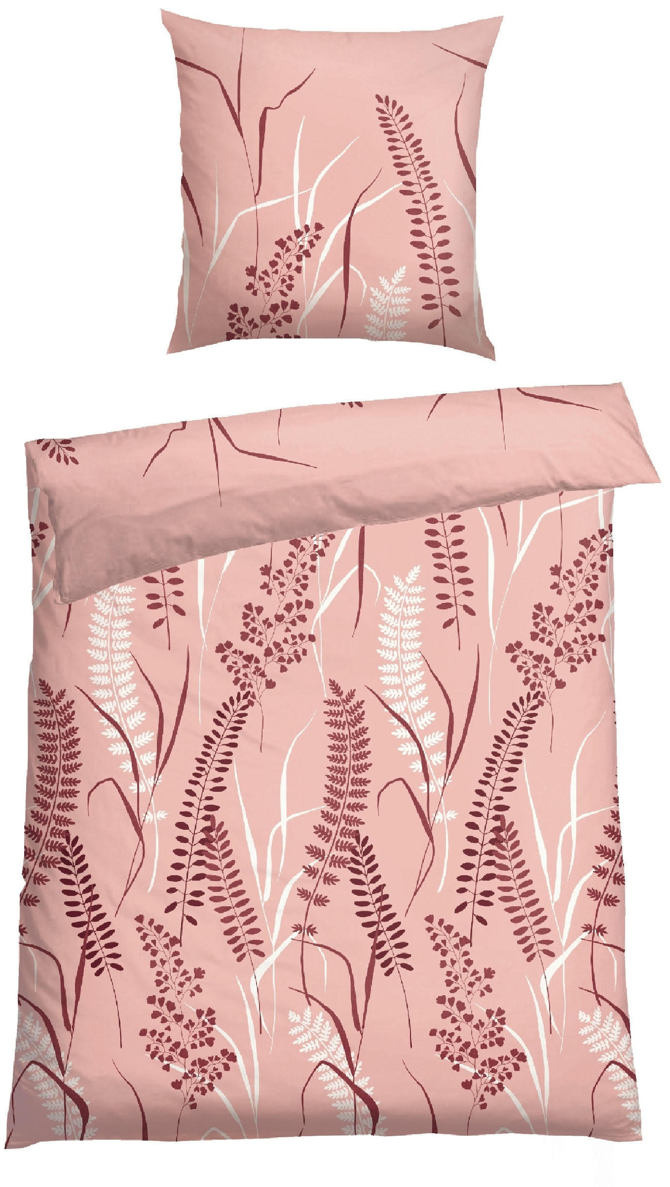 Schiesser Bettwäsche "Annic aus weicher Baumwolle in floralem Dessin" 2 Stk. MADE IN GREEN by OEKO-TEX