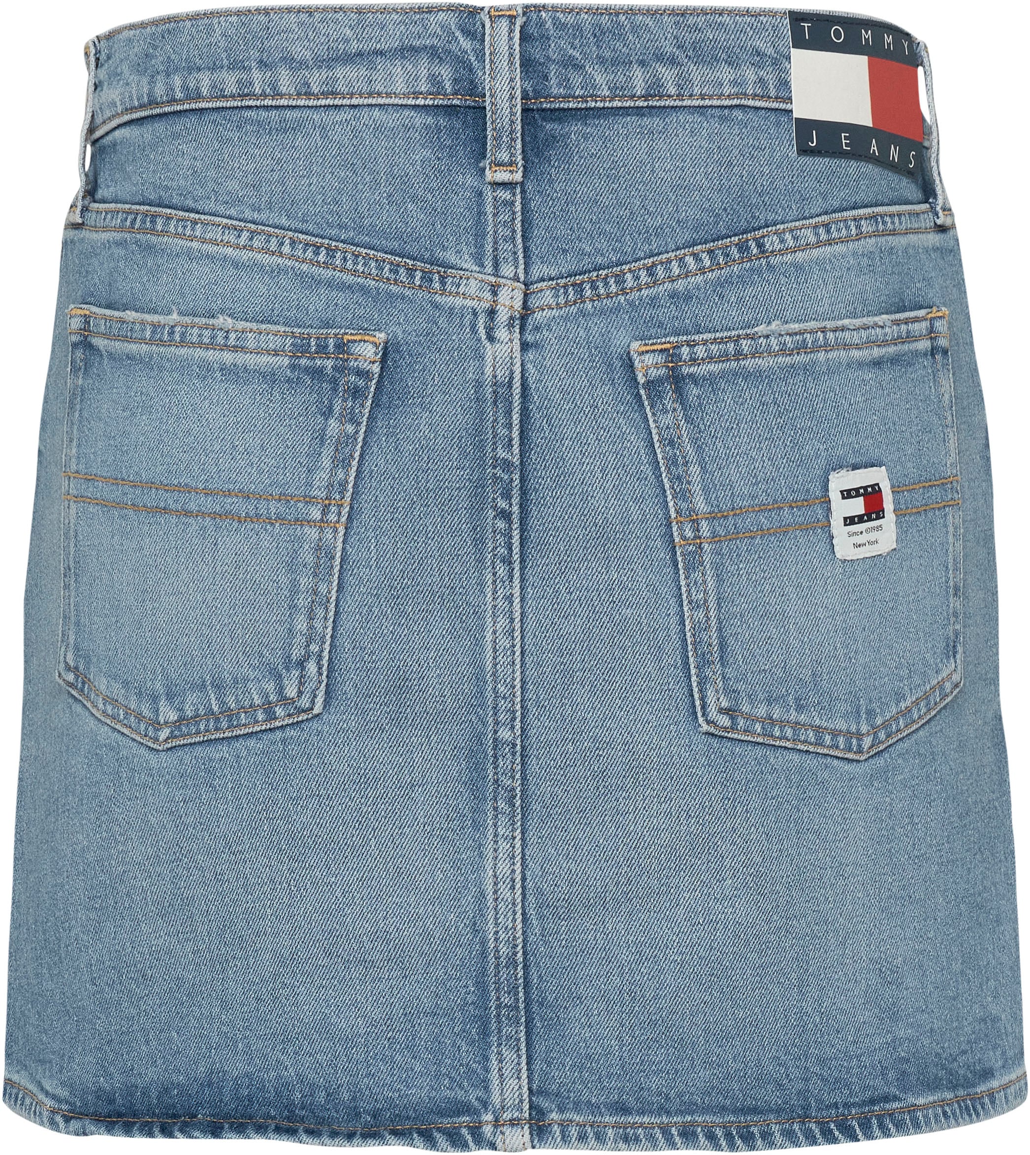 Tommy Jeans Minirock »IZZIE MR MN SKIRT CH6119«, Webrock im 5-Pocket-Style