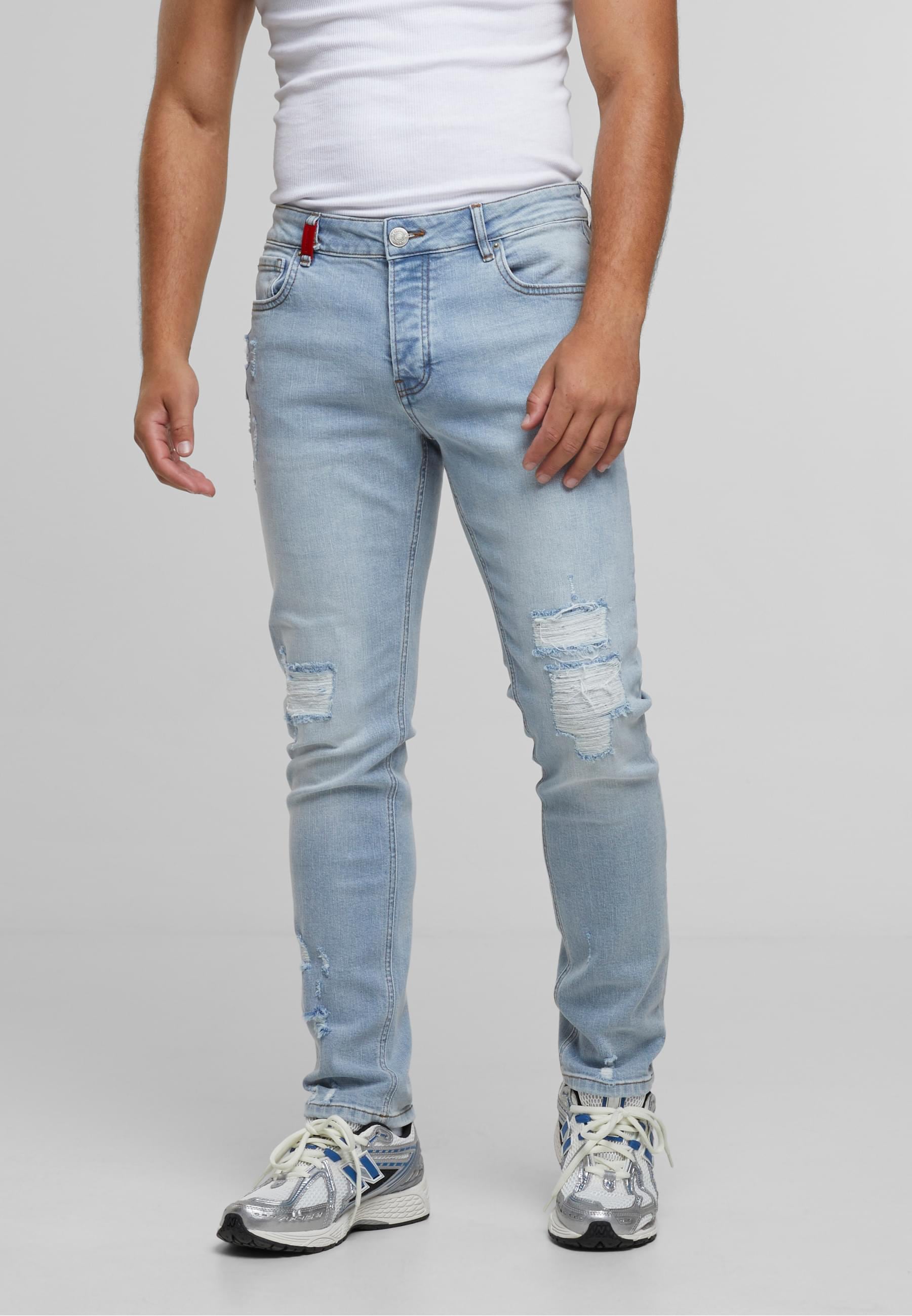 2Y Studios Bequeme Jeans »2Y Studios 2Y MIGUEL RIPPED SLIM FIT JEANS«