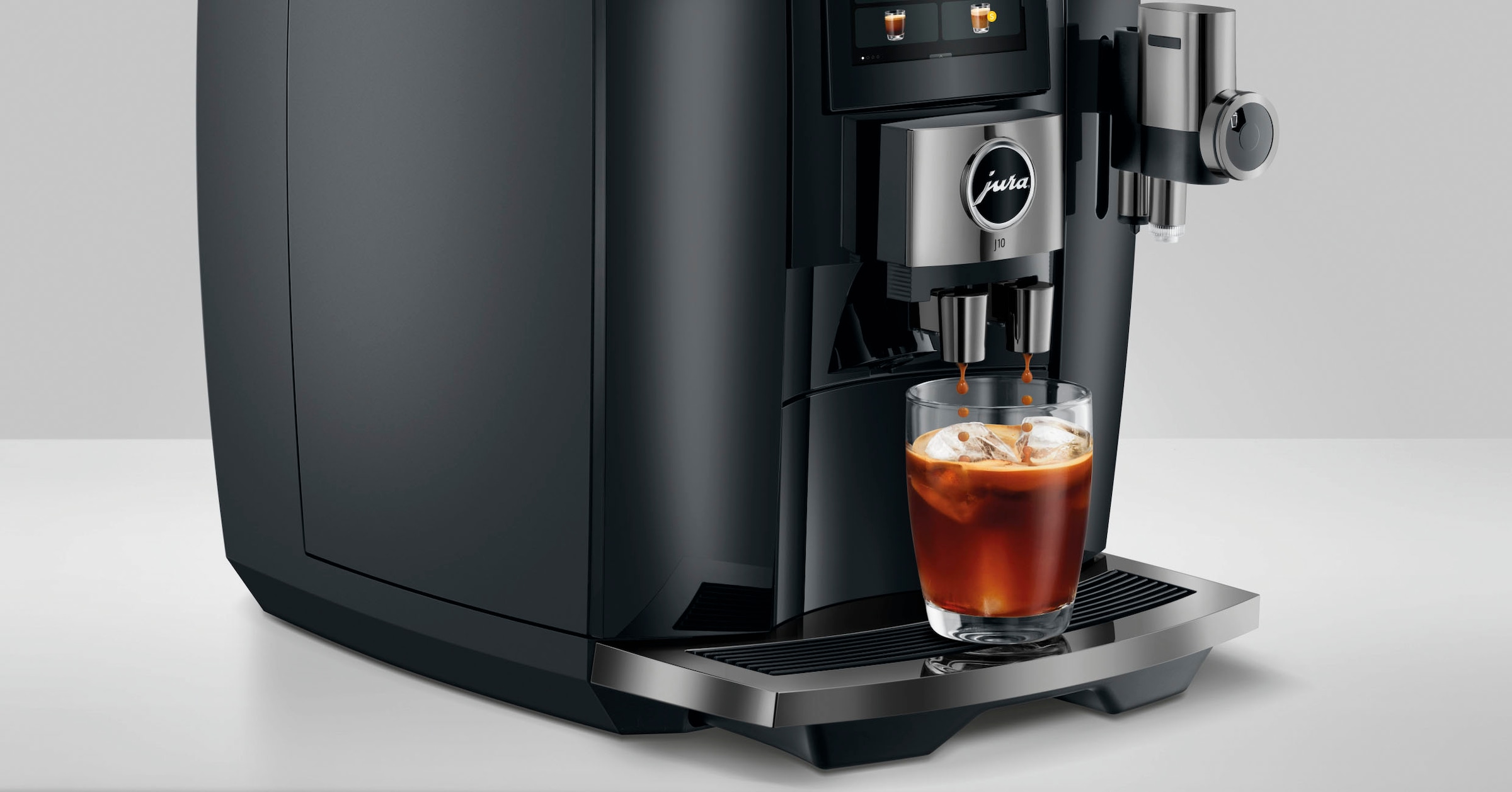 JURA Kaffeevollautomat »15562 J10 Piano Black (EA)«