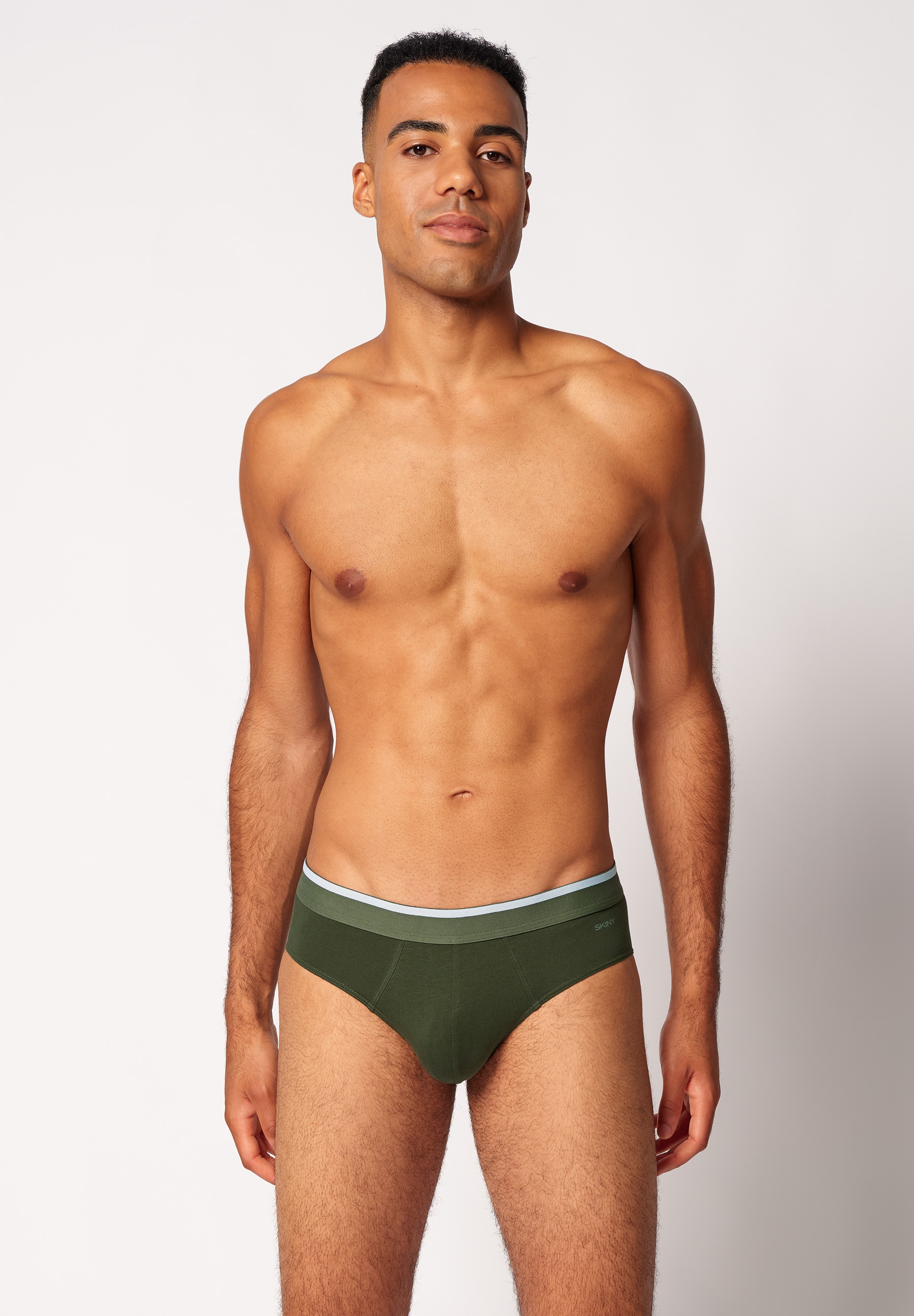 Thumbnail - Skiny Brasilslip "Cotton Multipack" 3er Pack, klassisch, basic, elastisch, bequem, kein Einschneiden, Baumwollmix