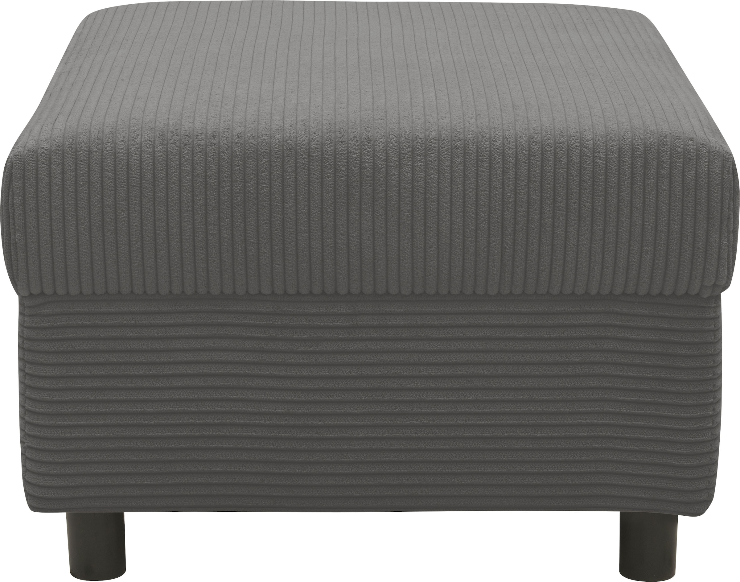 INOSIGN Polsterhocker »Turah 2 in Cord oder wasserabweisender Microfaser,«, moderner Polsterhocker, passend zum Ecksofa, B/T/H: 83/60/44 cm