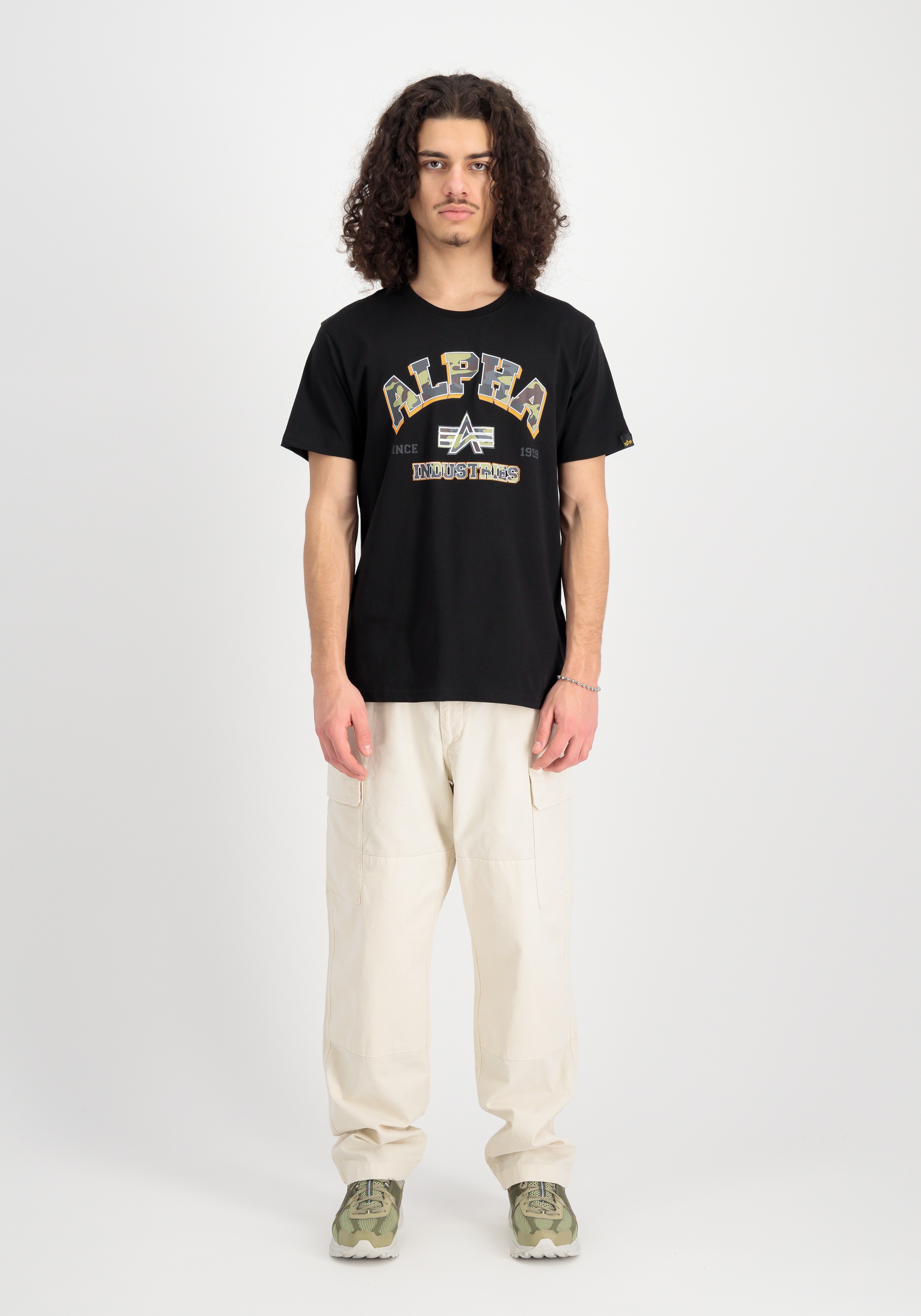 Alpha Industries T-Shirt "College Camo T-Shirt" günstig online kaufen