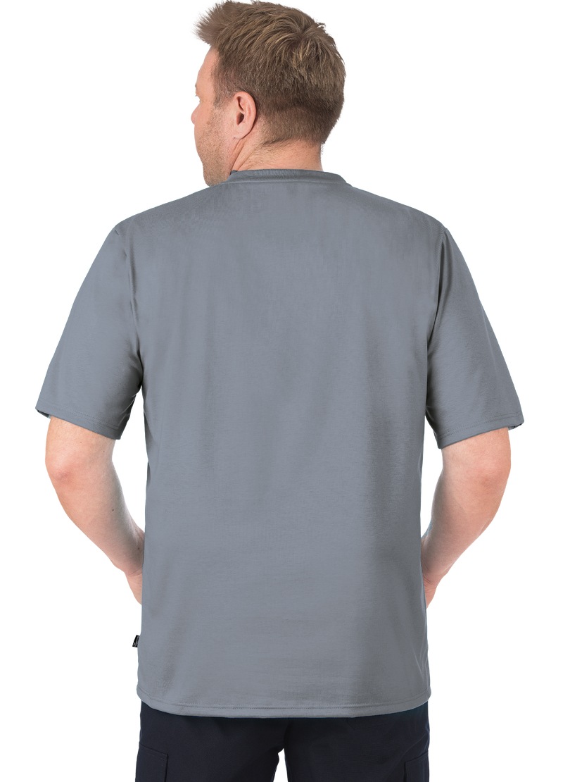 Trigema T-Shirt »TRIGEMA V-Shirt DELUXE Baumwolle«, (1 tlg.)