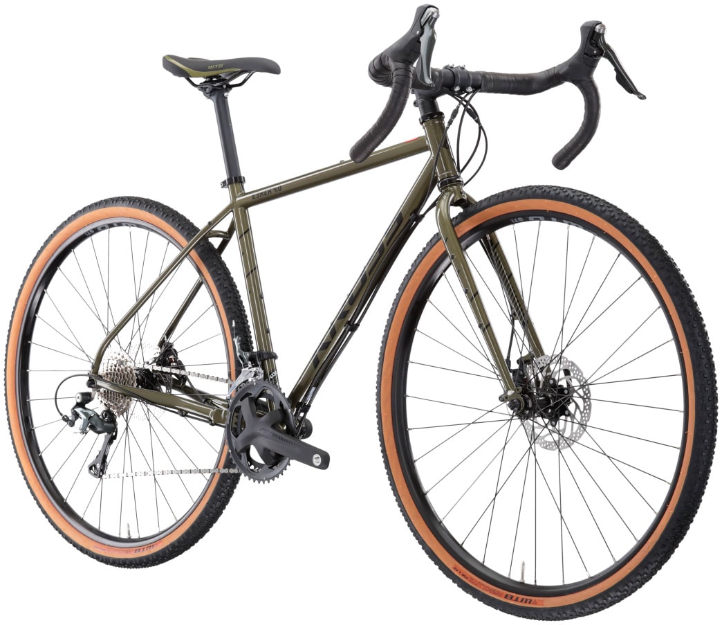 Kross Gravelbike »KROSS Gravelbike Esker 4.0 28" grün«, 20 Gang, Shimano, TIAGRA 4700 Schaltwerk, Kettenschaltung