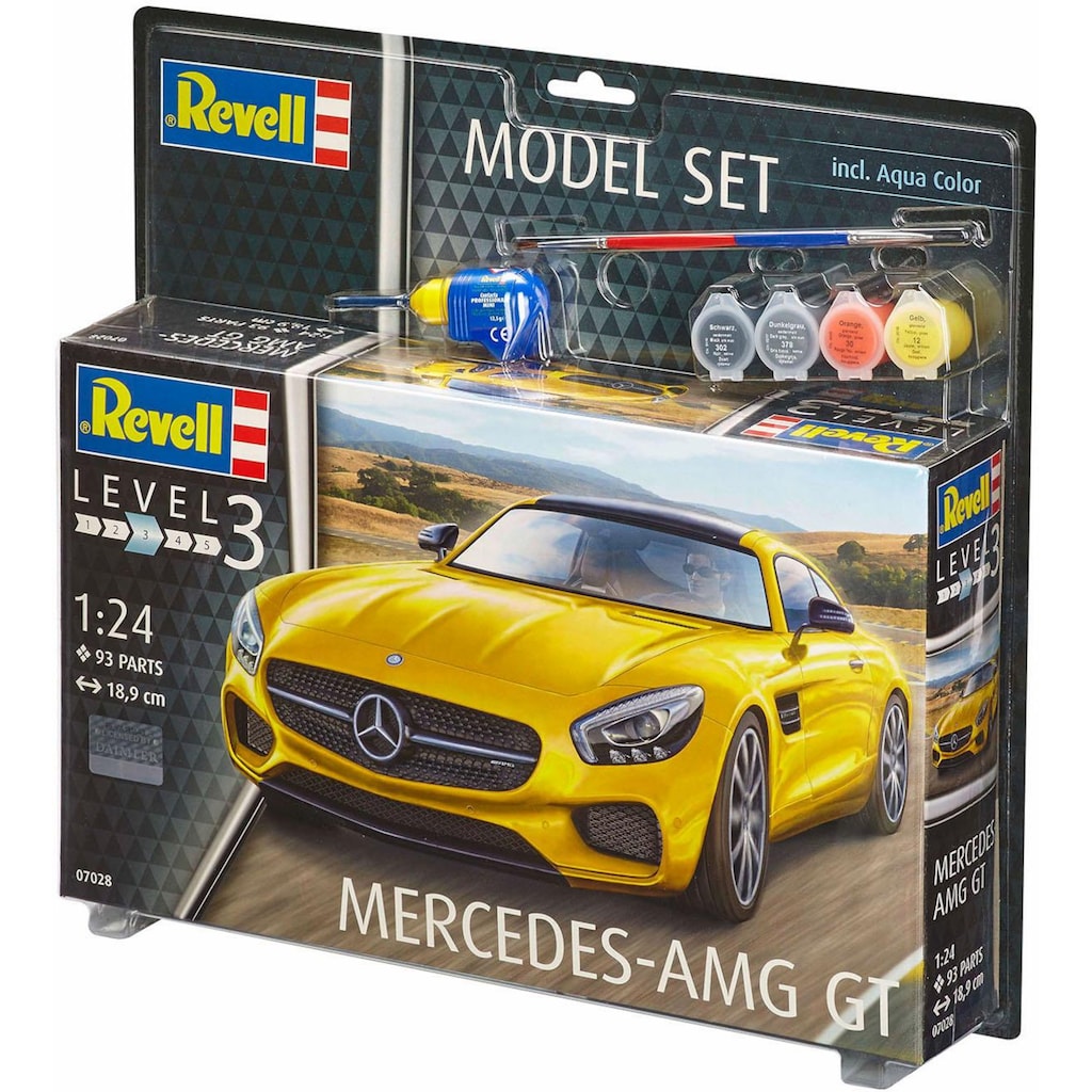 Revell® Modellbausatz »Model Set, Mercedes-AMG GT«, (Set), 1:24