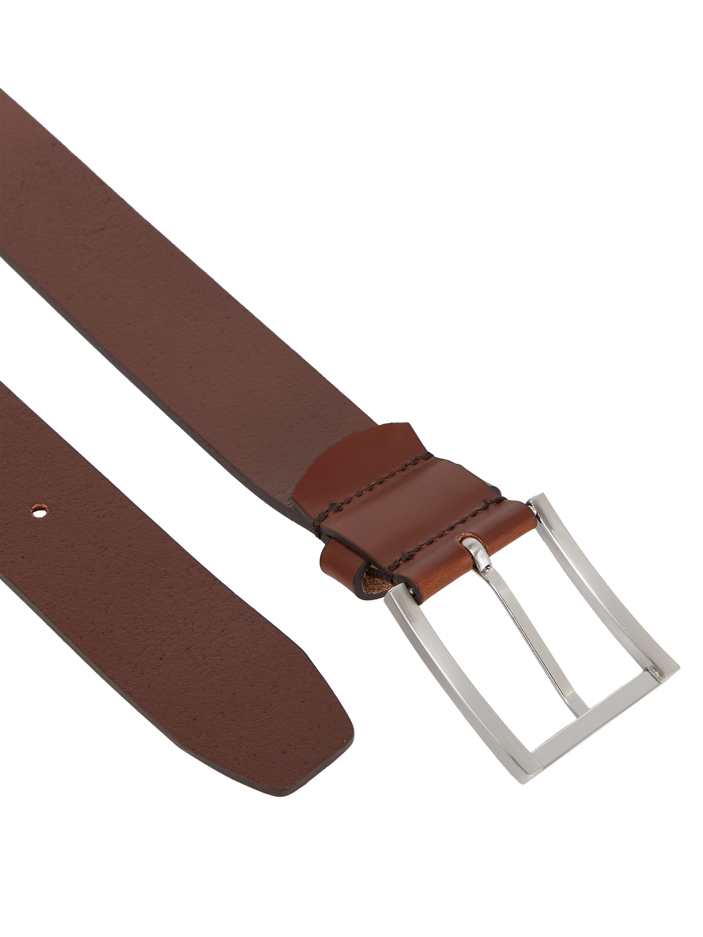 Tommy Hilfiger Ledergürtel »Hampton 4 cm«, mit Logo-Schlaufe