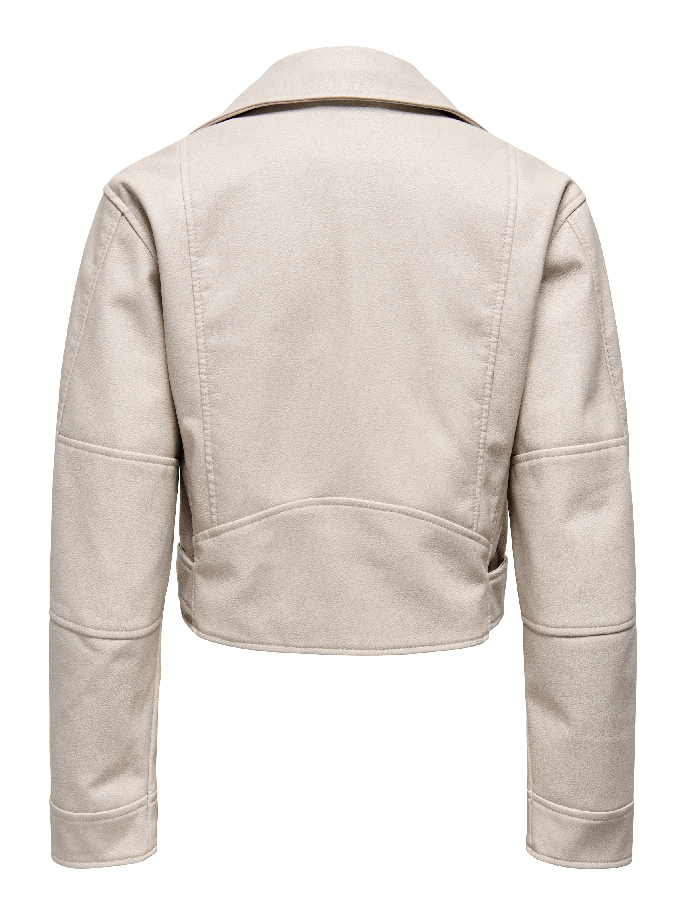 ONLY Lederimitatjacke »ONLPAULINE FAUX LEATHER JACKET CC OTW« mit Biker-Style Details
