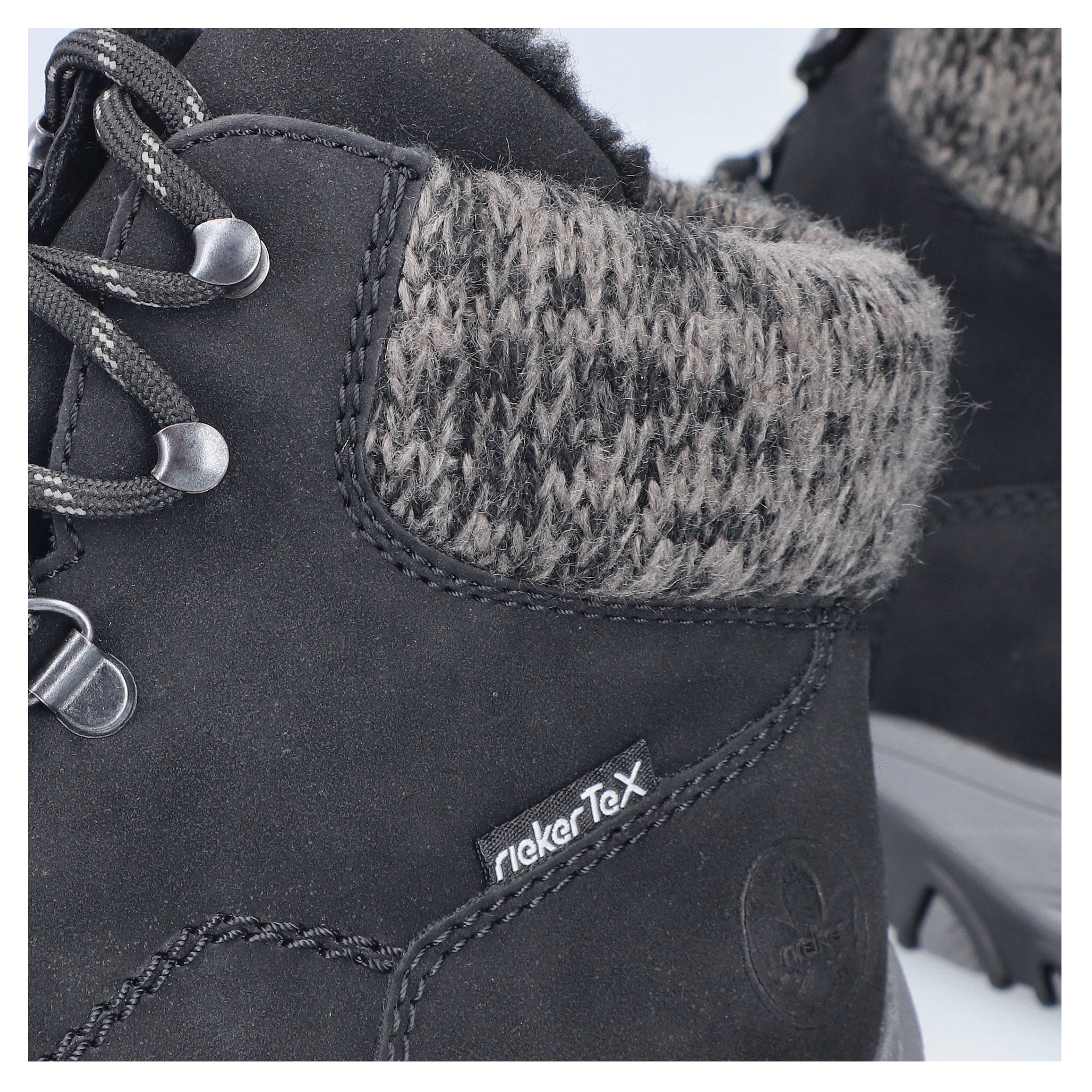 Rieker Winterboots, Schnürboots, Stiefelette mit TEX-Membran und Warmfutter