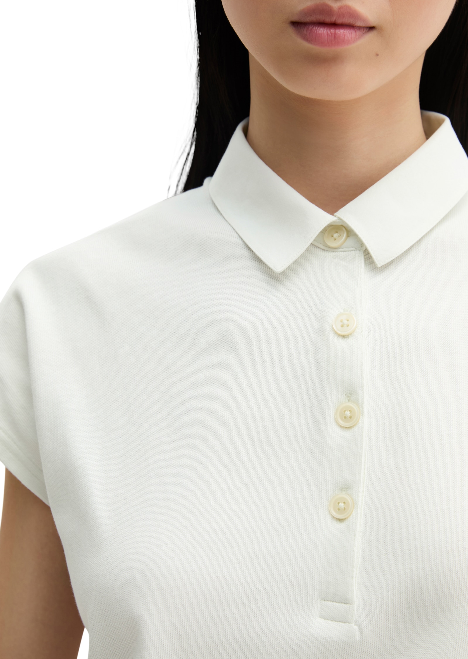 Marc O'Polo Poloshirt oversized, aus leichtem Jersey