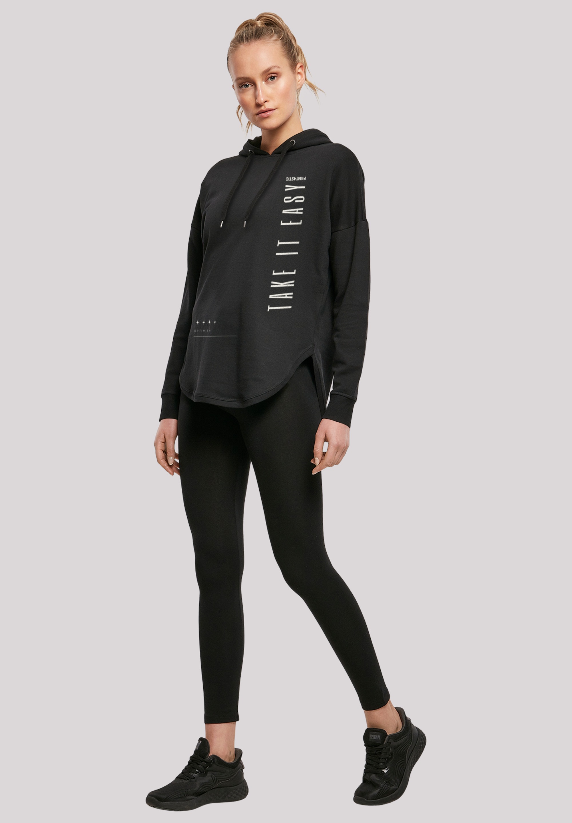 F4NT4STIC Kapuzenpullover »Take It Easy OVERSIZE HOODIE«, Print
