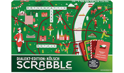 Mattel games Spiel »Scrabble Dialekt-Edition: Kölsch« kaufen