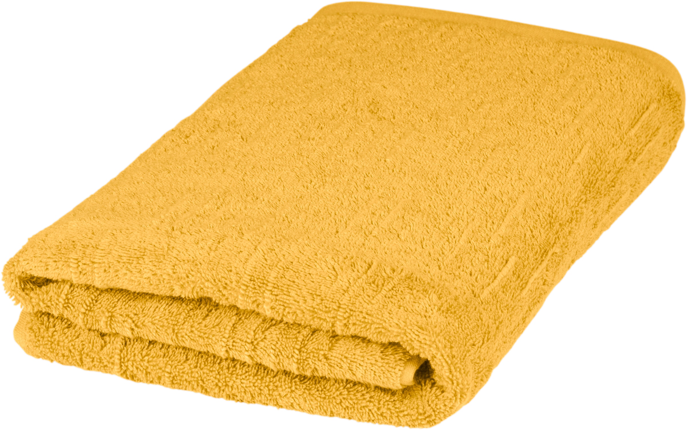Duschtuch ROSS, B:70cm L:140cm, gelb, Frottier, Obermaterial: 100% Baumwolle, Handtücher, "Premium", 100% Baumwolle