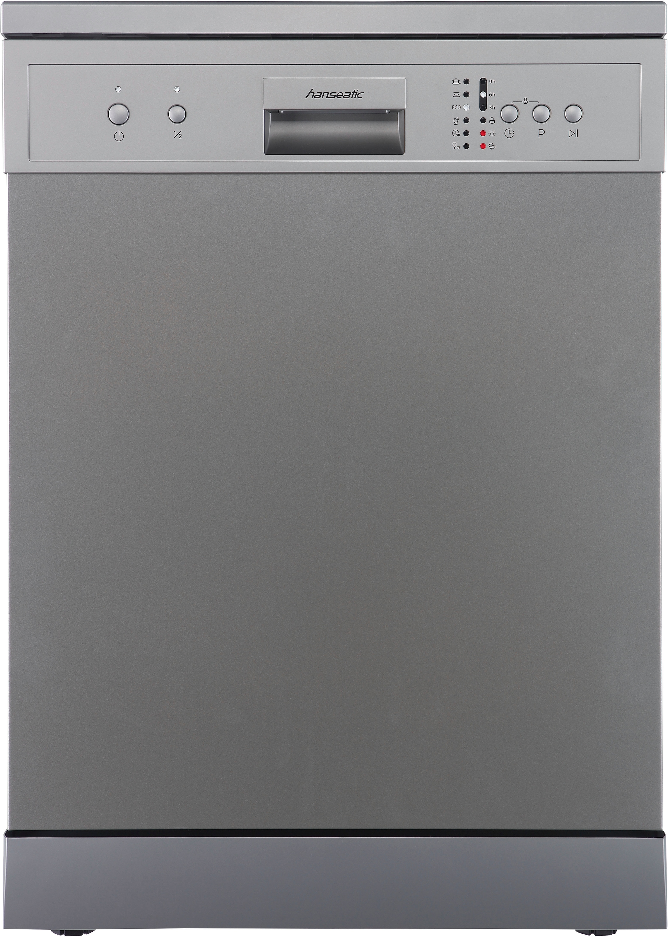 Hanseatic Standgeschirrspüler "HG6085E127635S" 12 Maßgedecke Standgerät, mi günstig online kaufen