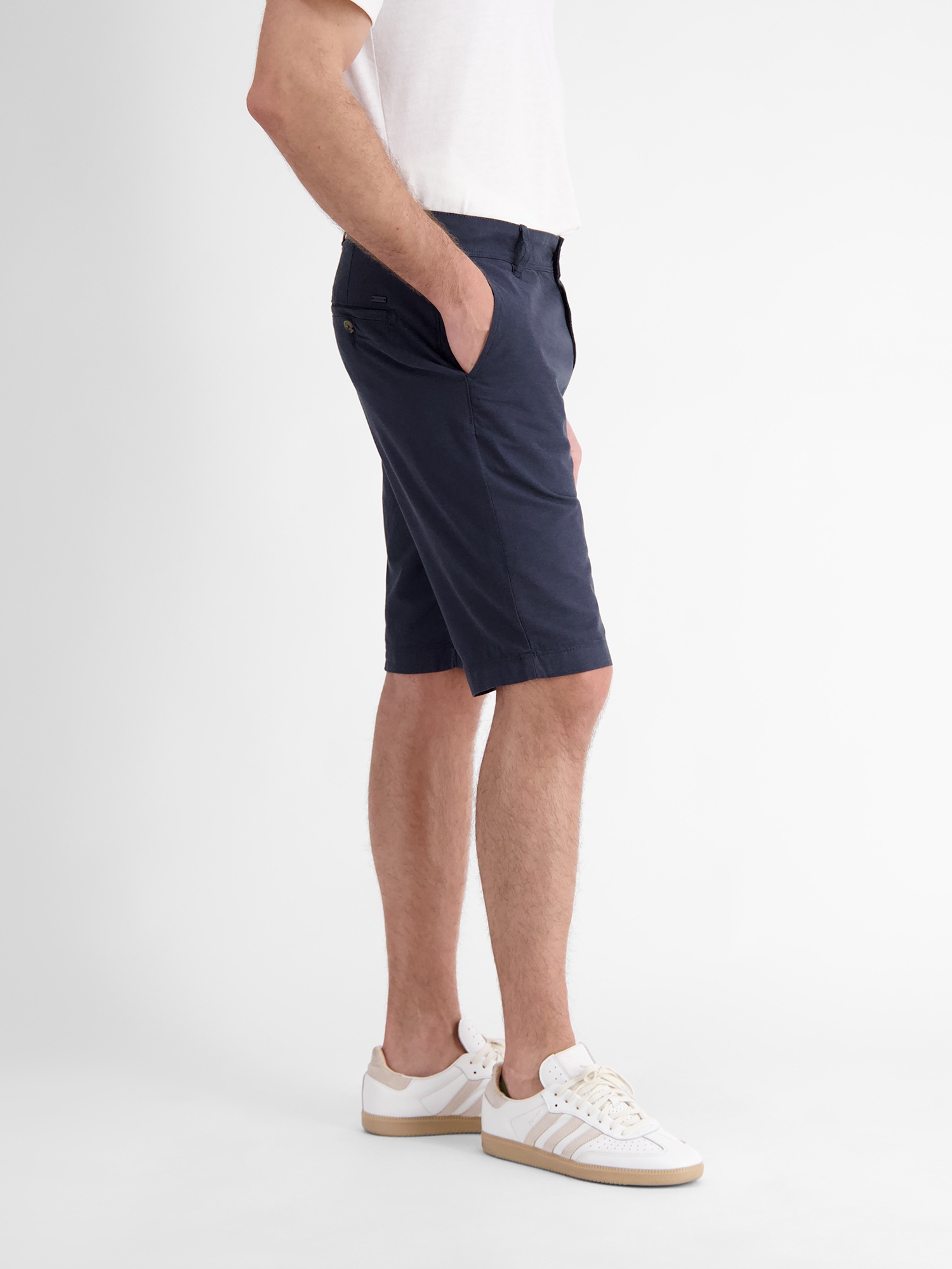 LERROS Chinoshorts »Chino-Bermuda mit Leinenanteil«