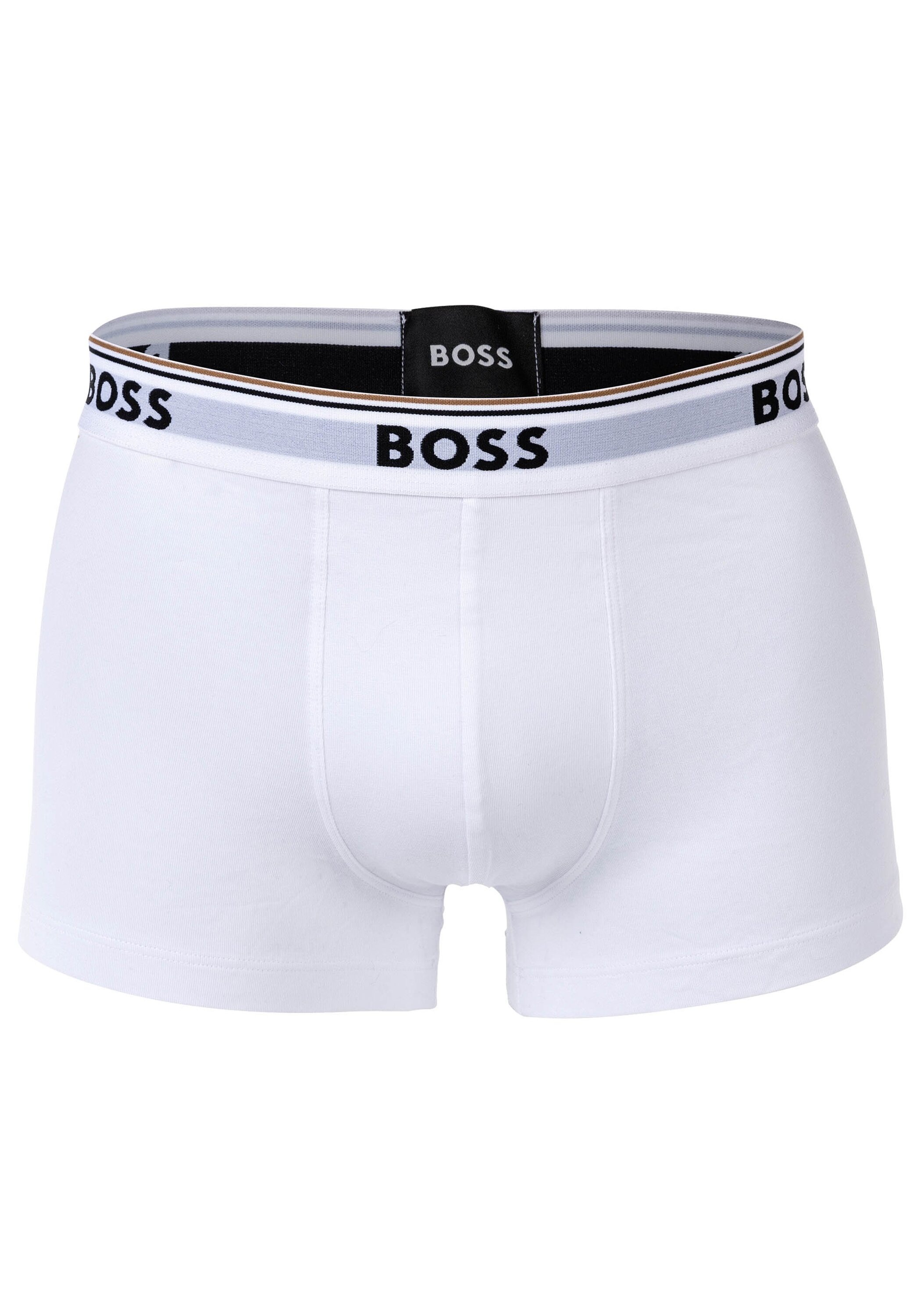 BOSS Boxer, (Packung, 3 St., 3er-Pack), mit BOSS Schriftzug auf dem Bund günstig online kaufen