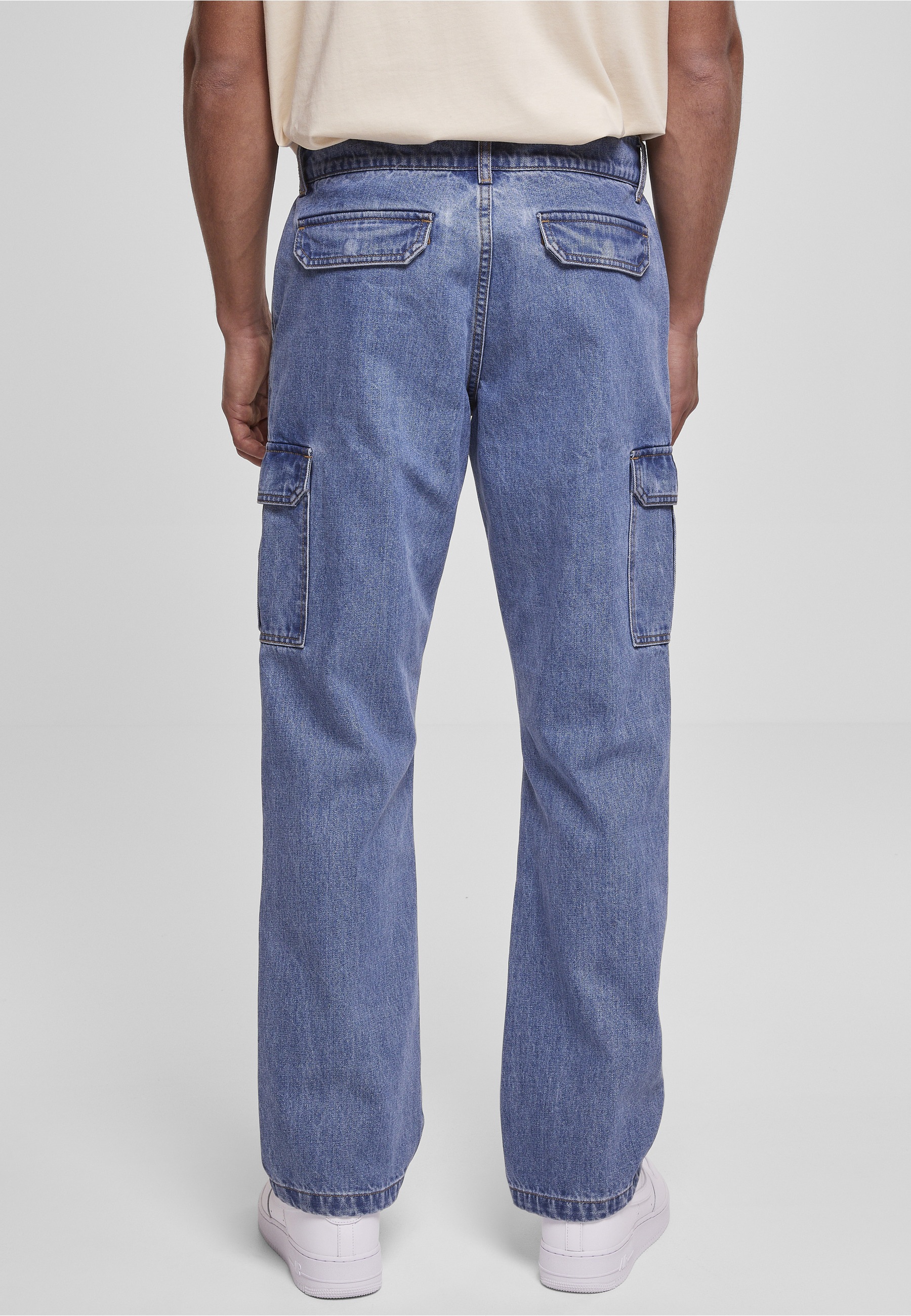 URBAN CLASSICS Bequeme Jeans »Urban Classics Herren Straight Leg Cargo Jeans«