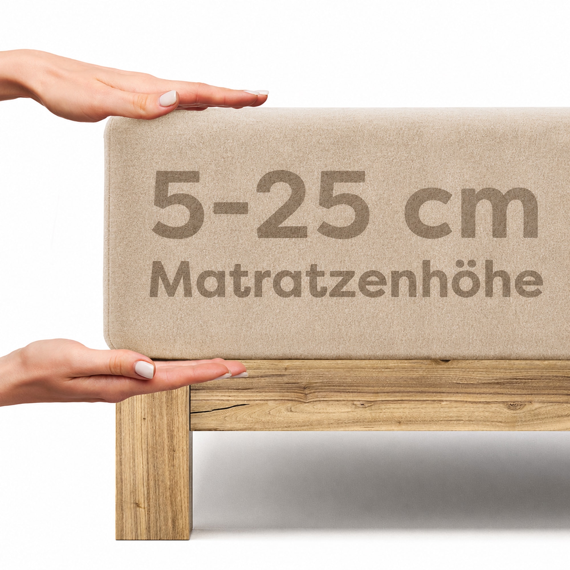 Wolkenfeld Spannbettlaken »Flanell Spannbettlaken 100% Baumwolle - für Matratzen bis 25 cm« Kuscheliger Komfort für Matratzen und Topper bis 25 cm Höhe