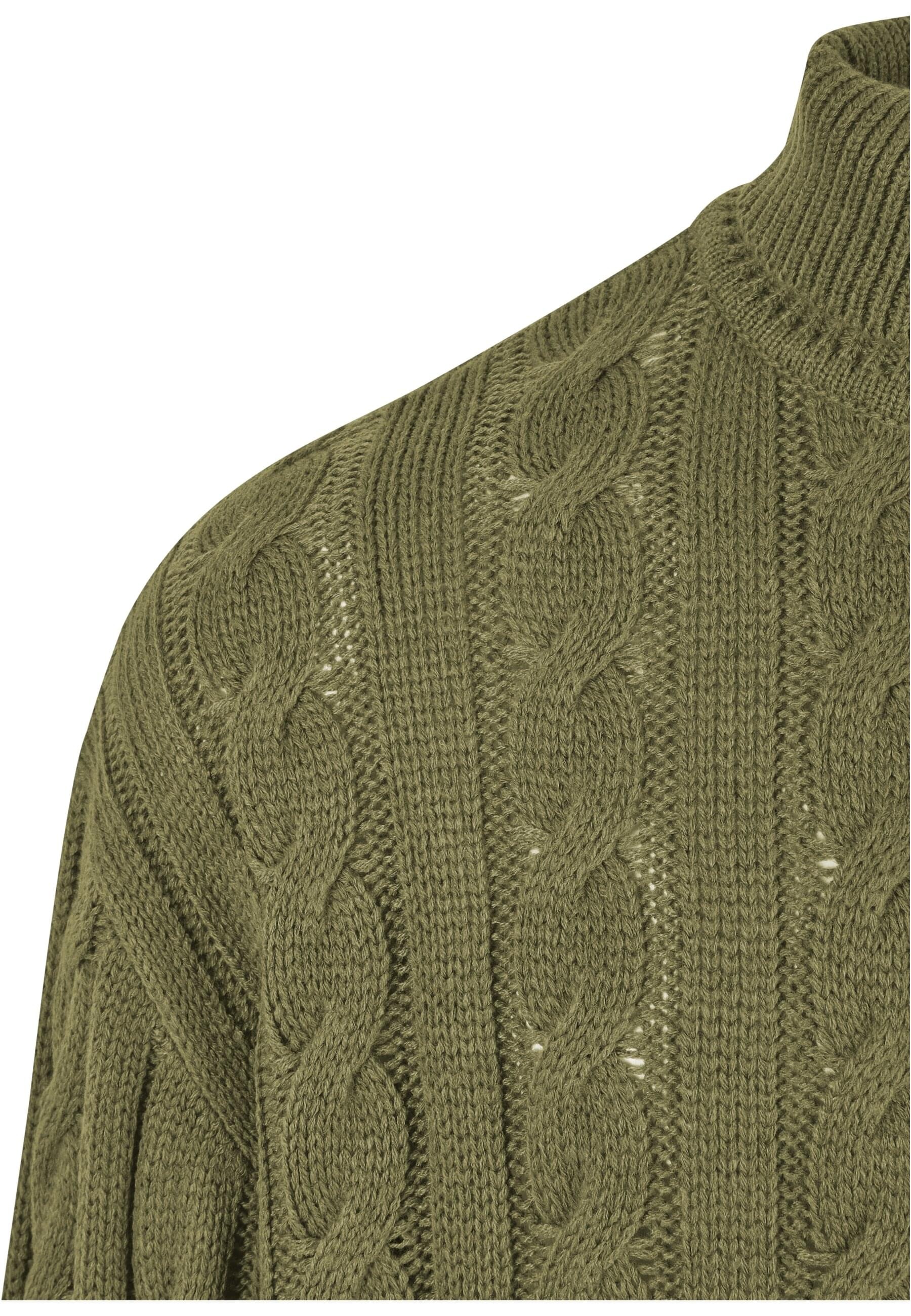 URBAN CLASSICS Rundhalspullover »Urban Classics Herren Boxy Roll Neck Sweater«, (1 tlg.)