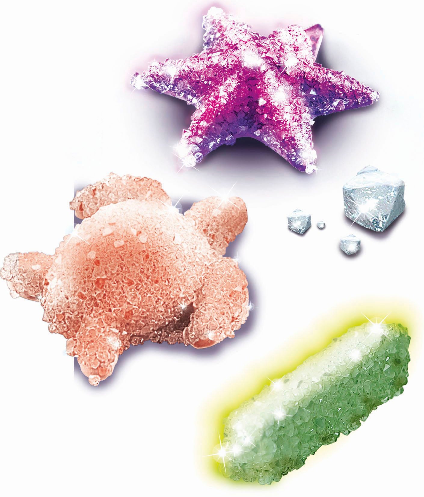 Clementoni® Experimentierkasten »Galileo, Phosphoreszierende Kristalle«, Made in Europe