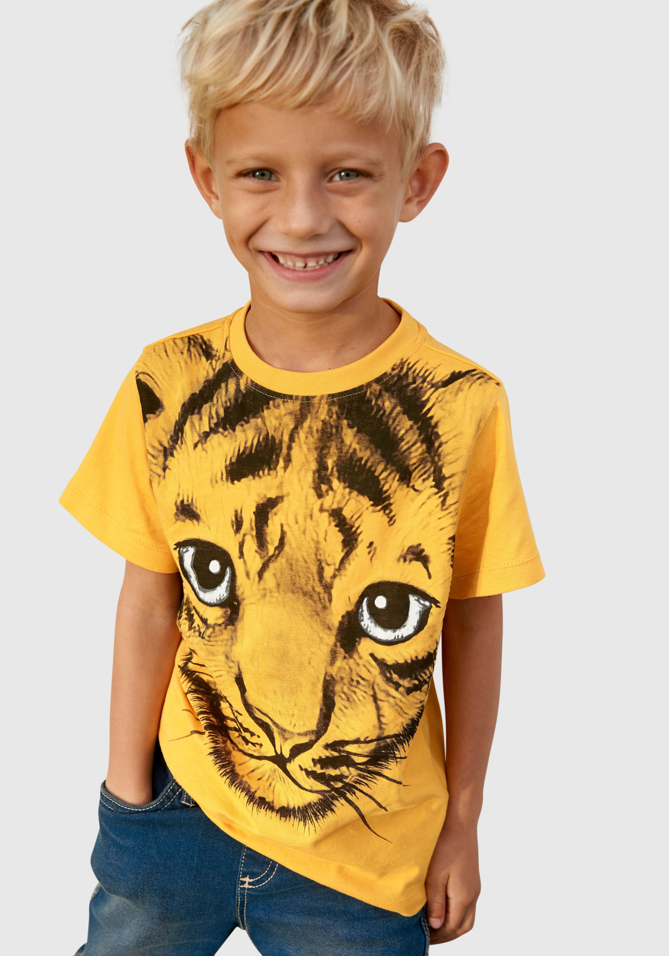 T-Shirt | TIGER« »LITTLE BAUR für KIDSWORLD ▷