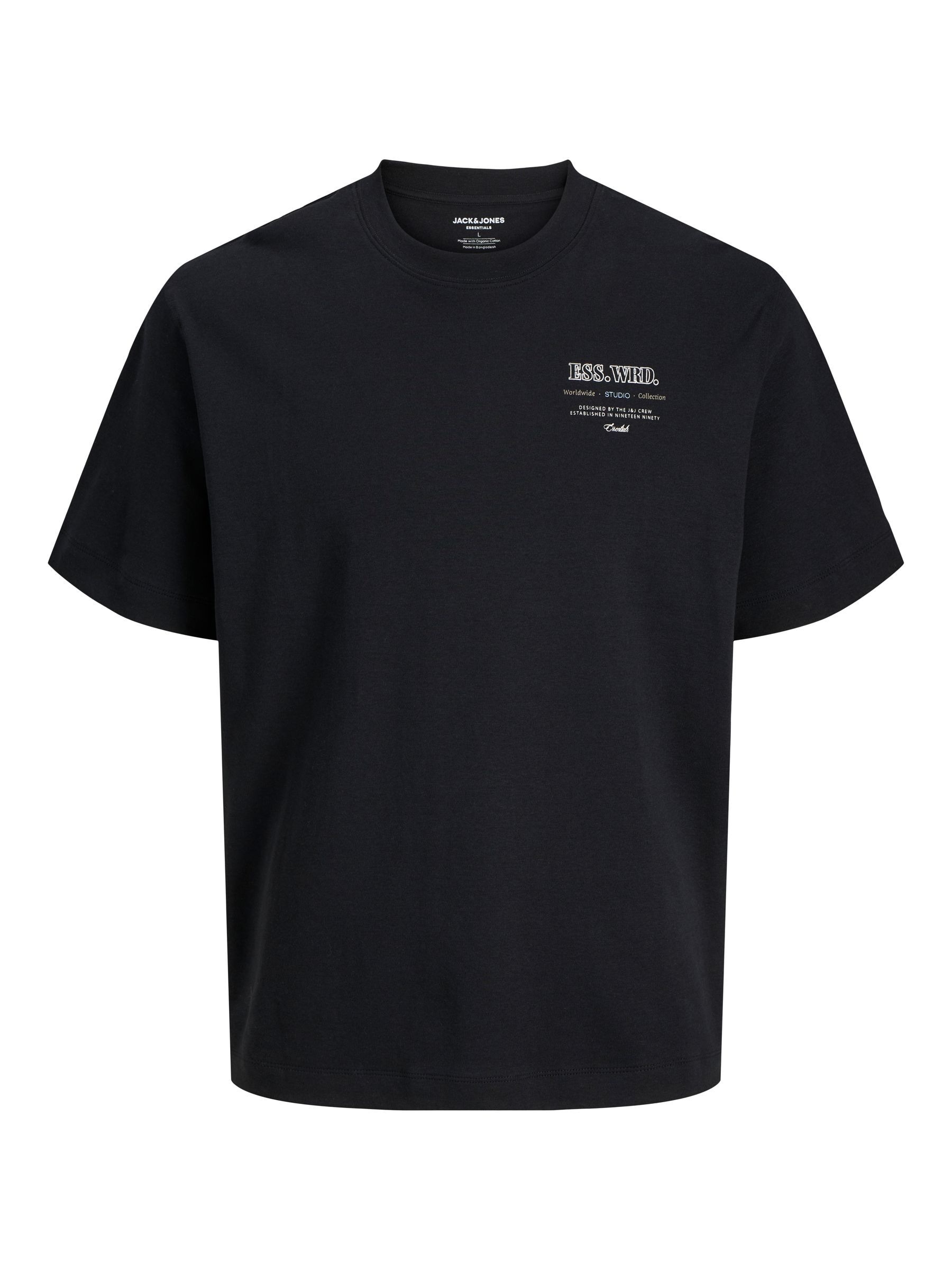 Jack & Jones PlusSize T-Shirt »JJEURBAN EDGE STUDIO TEE SS SN PLS«, mit Logobranding