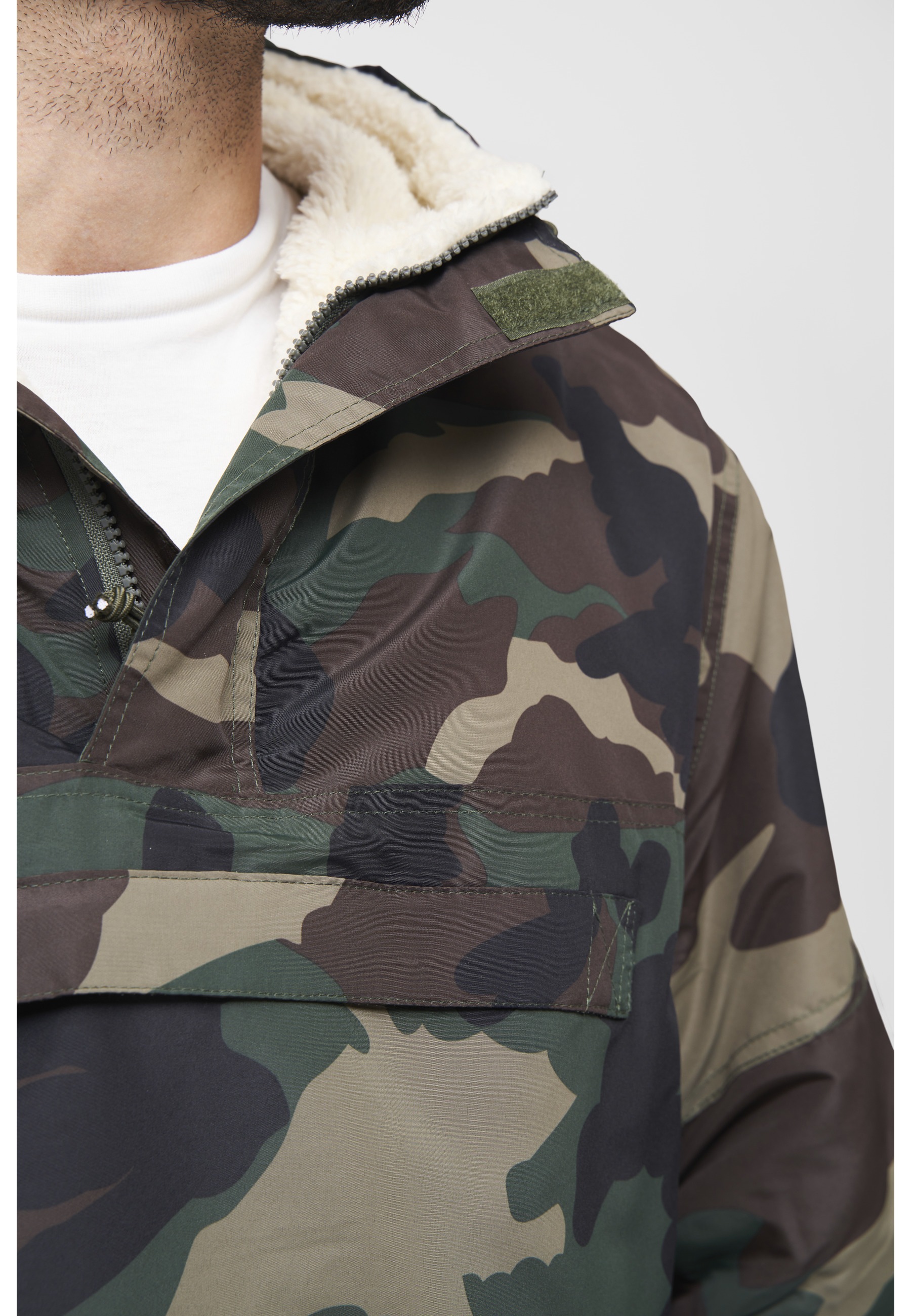 Brandit Allwetterjacke »Brandit Herren Windbreaker Sherpa« 1 Stk. tlg. mit Kapuze