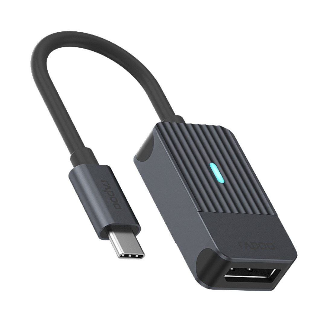 Rapoo USB-Adapter »UCA-1005 USB-C Adapter, USB-C auf DisplayPort, Grau« USB-C zu DisplayPort 15 cm